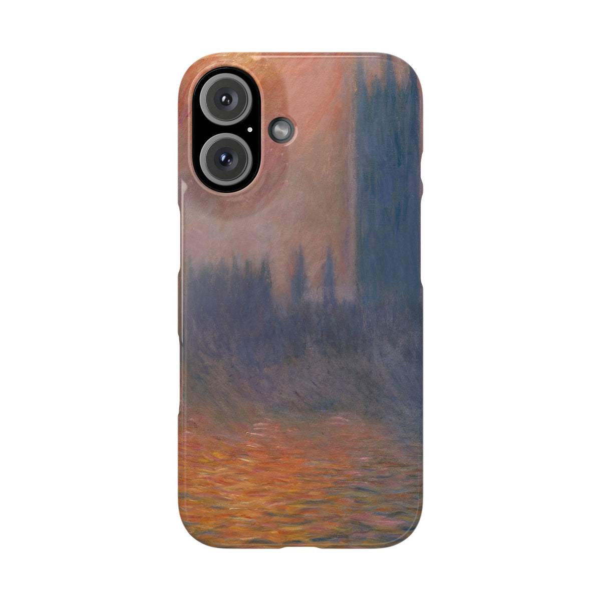 The Houses of Parliament Sunset by Claude Monet - iPhone Slim Case
