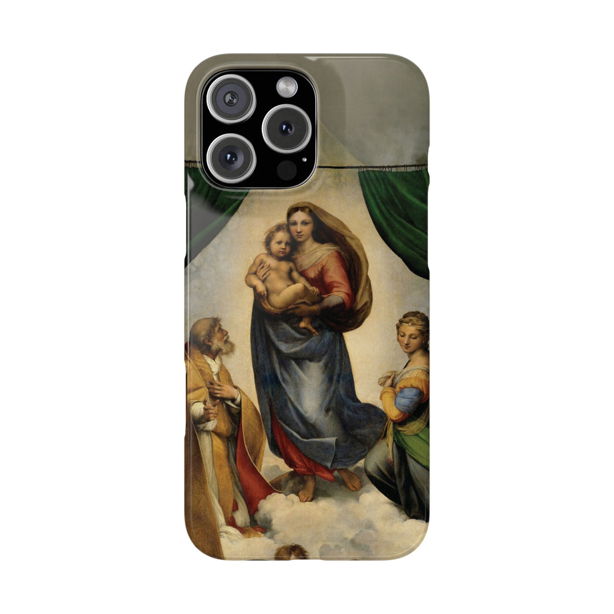 The Sistine Madonna by Raphael Sanzio - iPhone Slim Case
