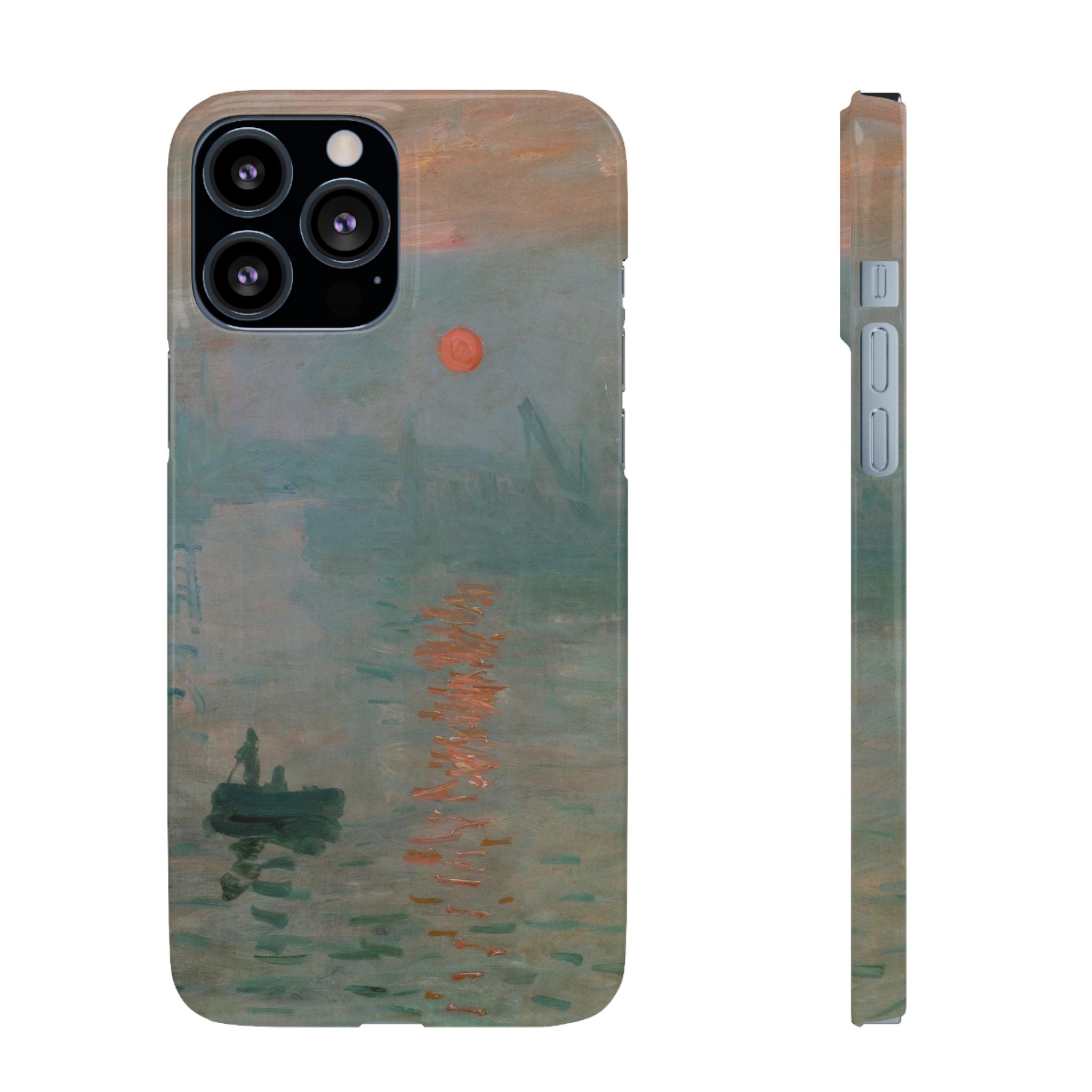 Impression, Sunrise by Claude Monet - iPhone Slim Case