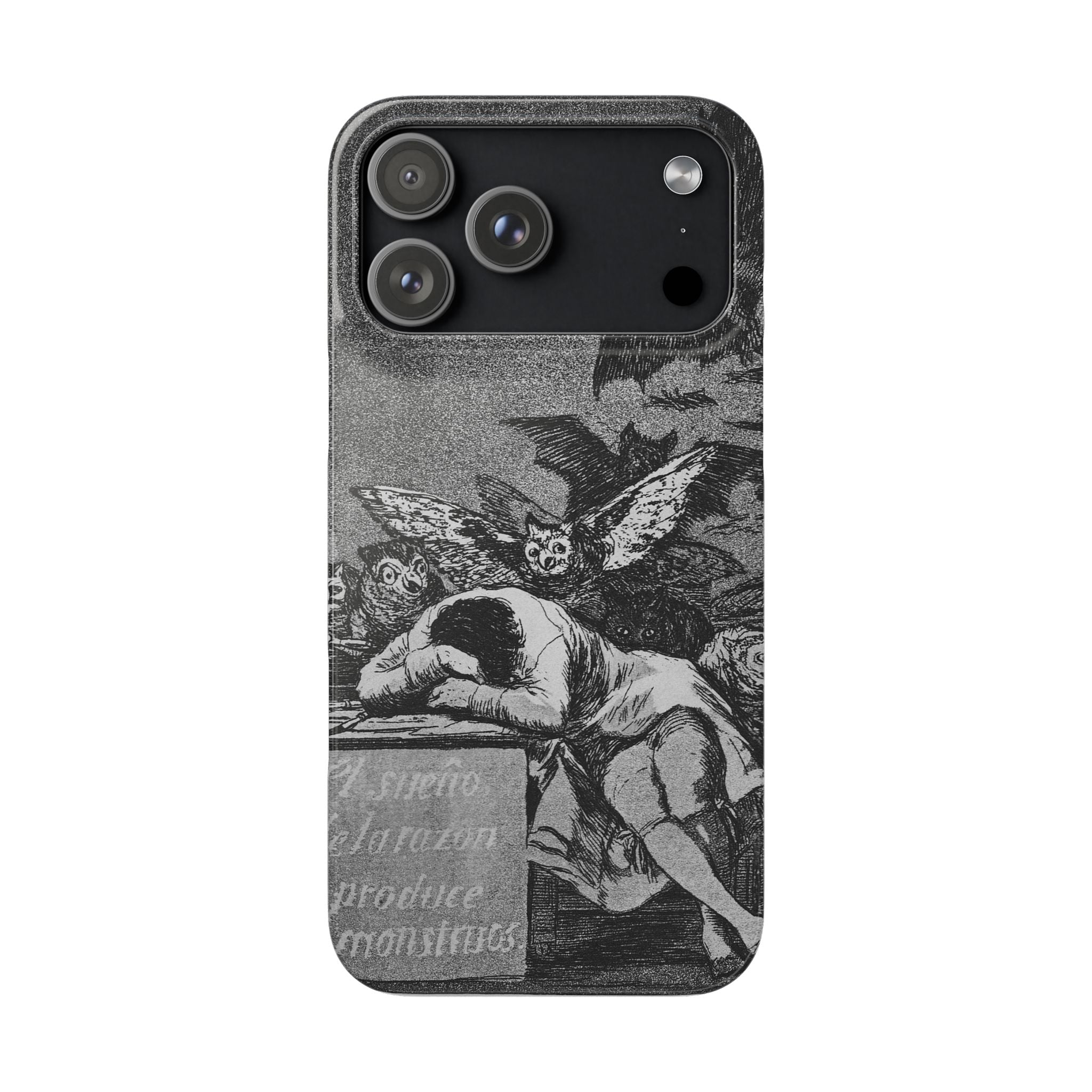 The Sleep of Reason Produces Monsters by Francisco Goya - iPhone Slim Case
