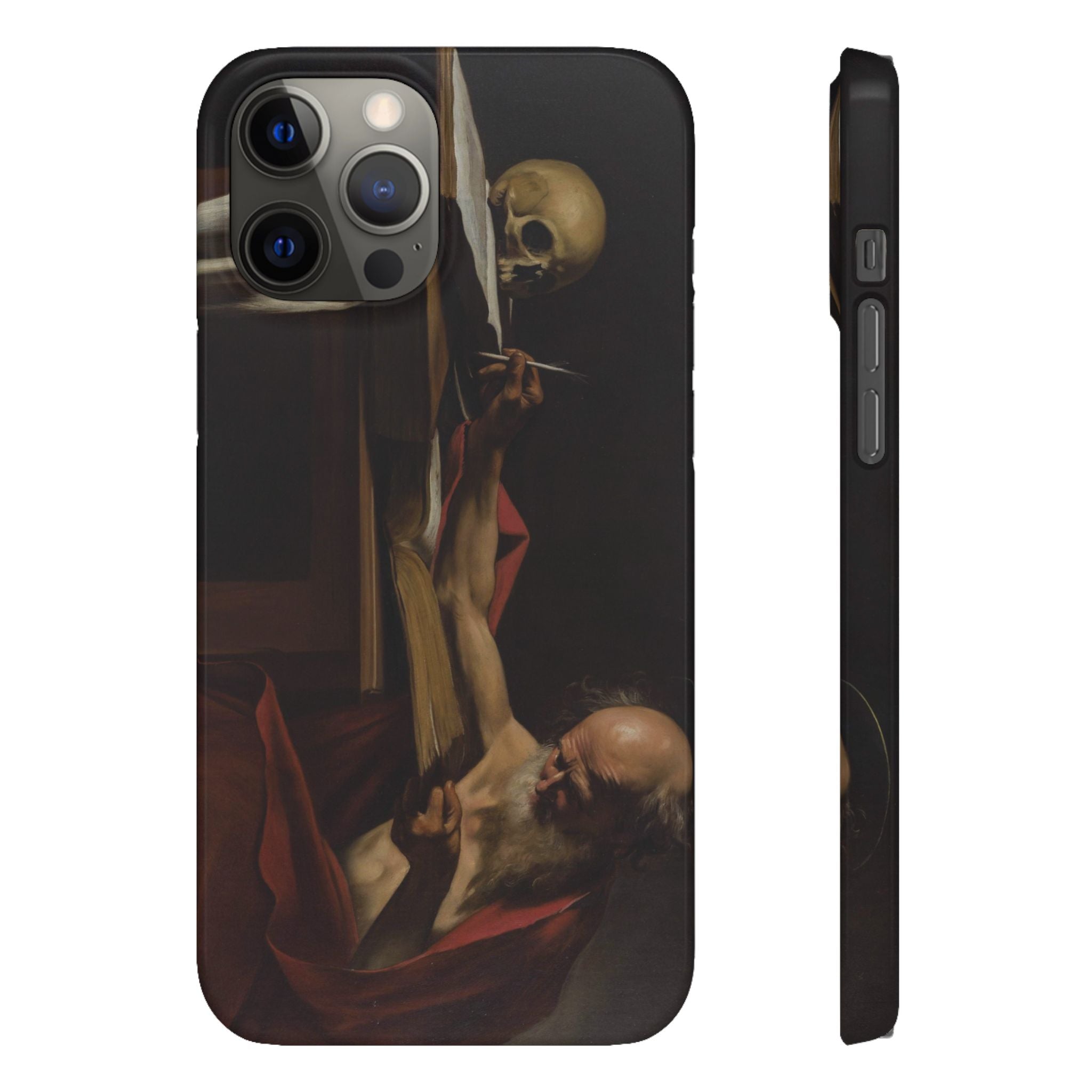 San Girolamo Scrivente by Caravaggio - iPhone Slim Case
