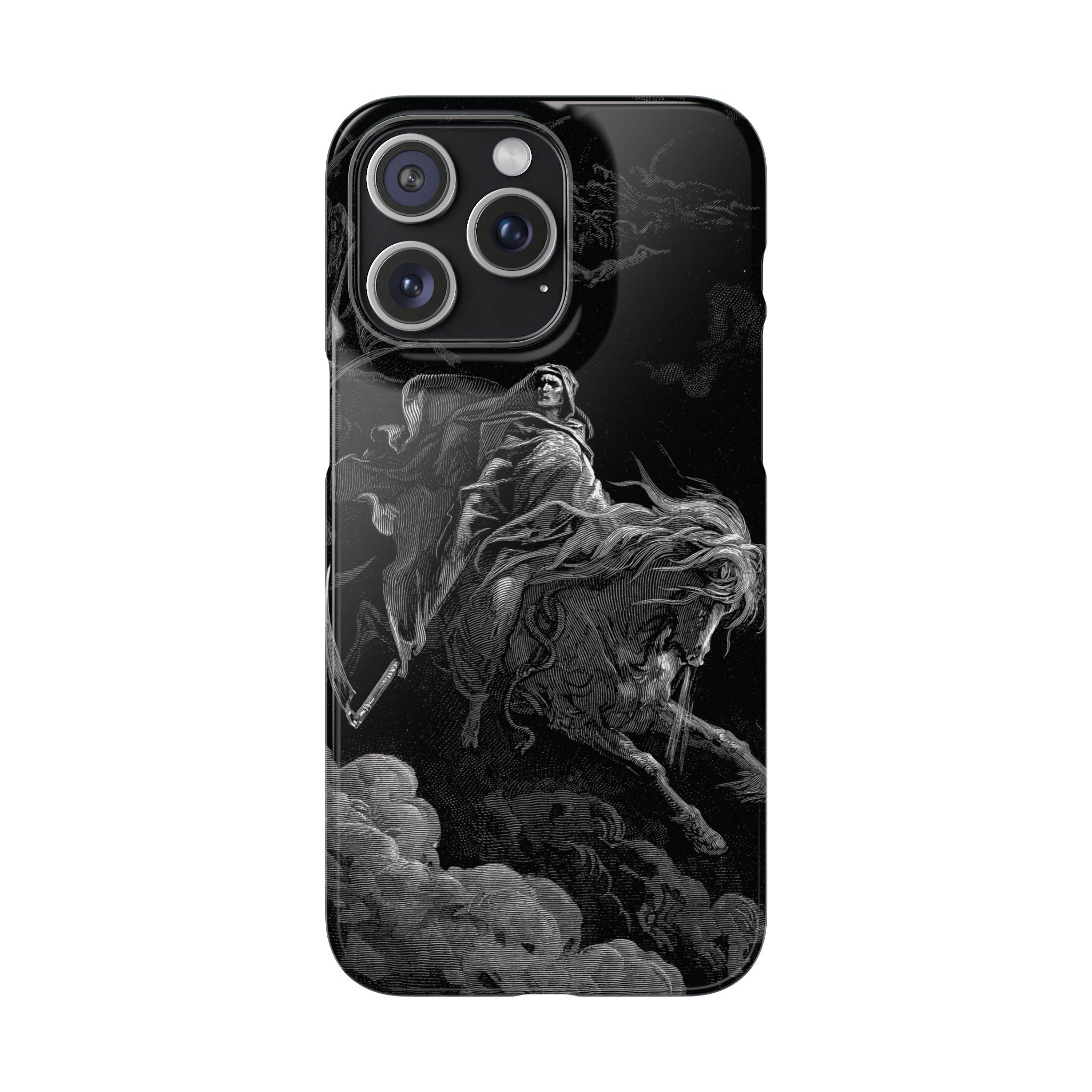 Death on the Pale Horse by Gustave Dore - iPhone Slim Case