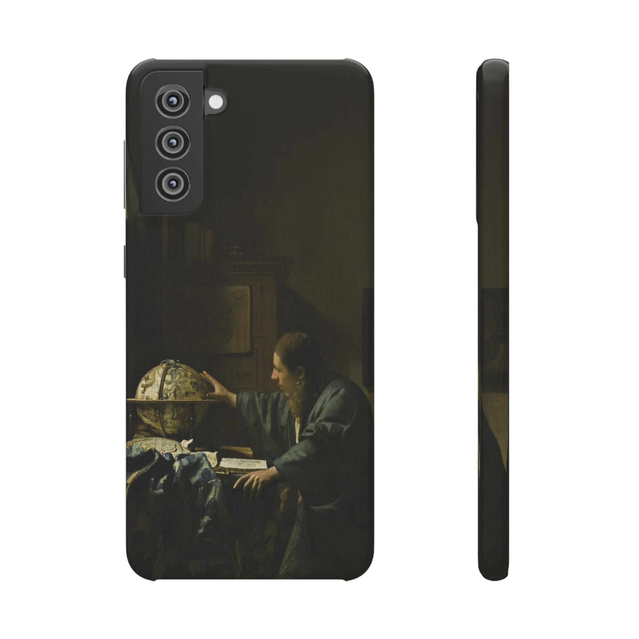 The Astronomer by Johannes Vermeer - Samsung Slim Case