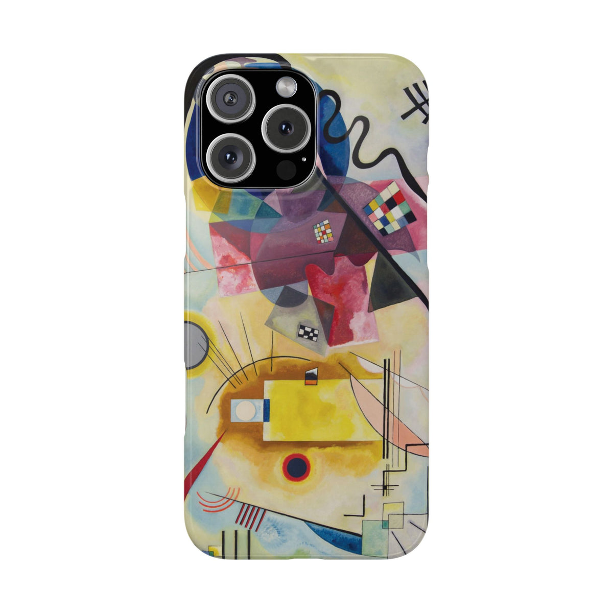 Yellow-Red-Blue by Vasily Kandinsky - iPhone Slim Case