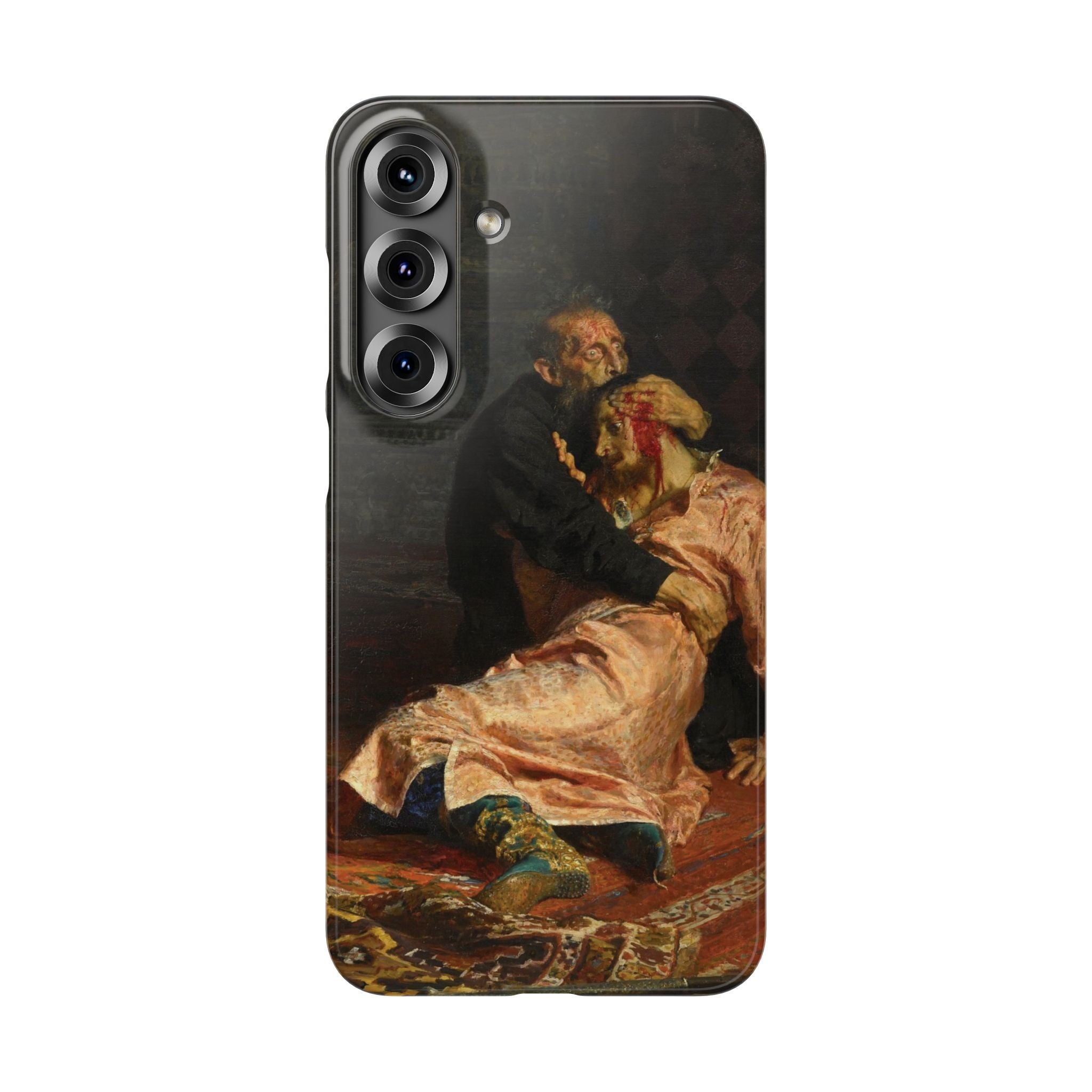 Ivan the Terrible and His Son by Ilya Repin - Samsung Slim Case