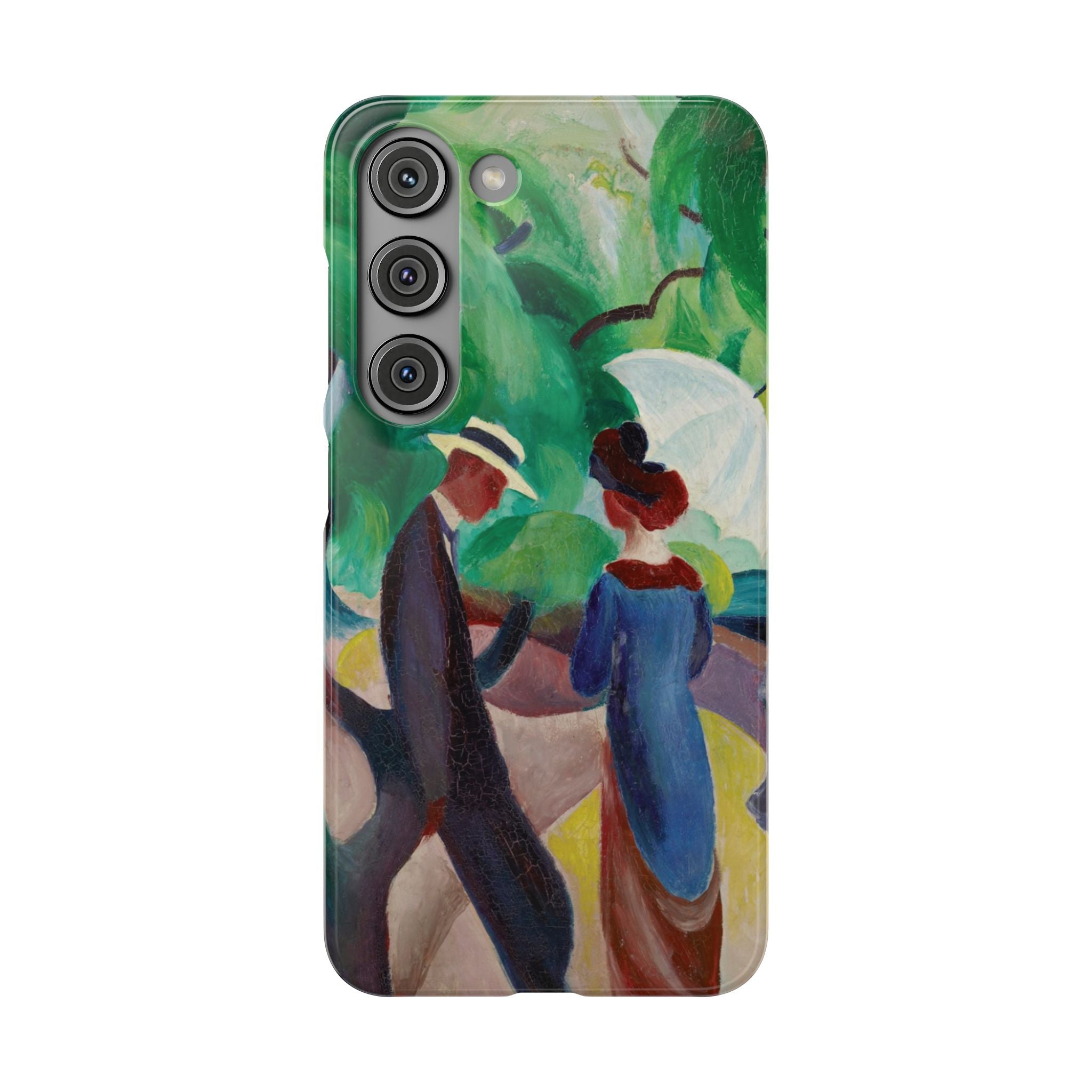 Promenade by August Macke - Samsung Slim Case