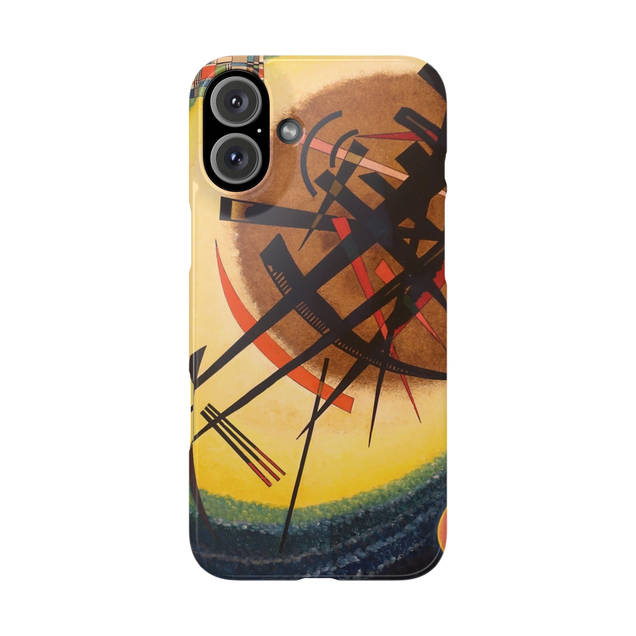 In the Bright Oval by Vasily Kandinsky - iPhone Slim Case
