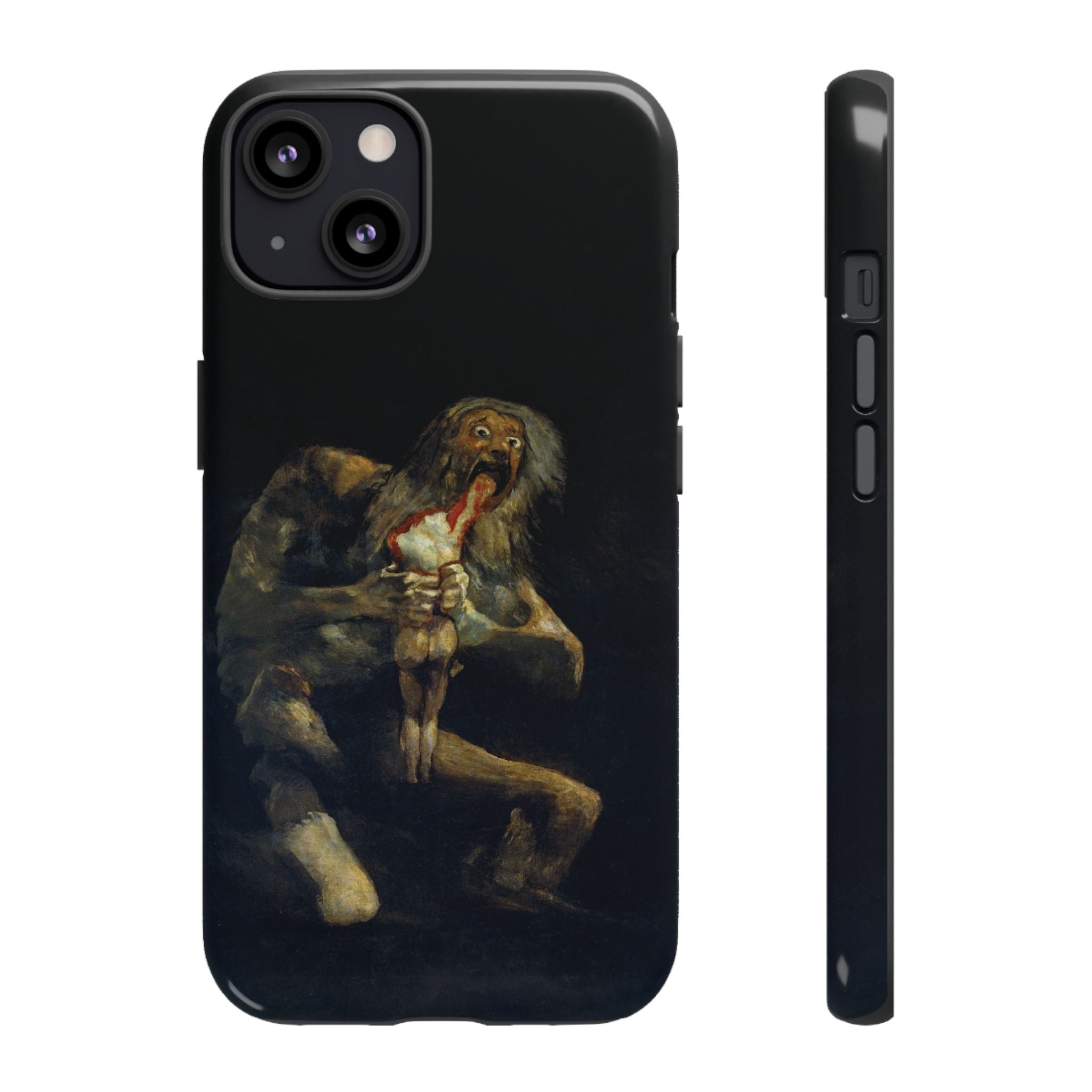 Saturn Devouring His Son by Goya - iPhone Tough Case