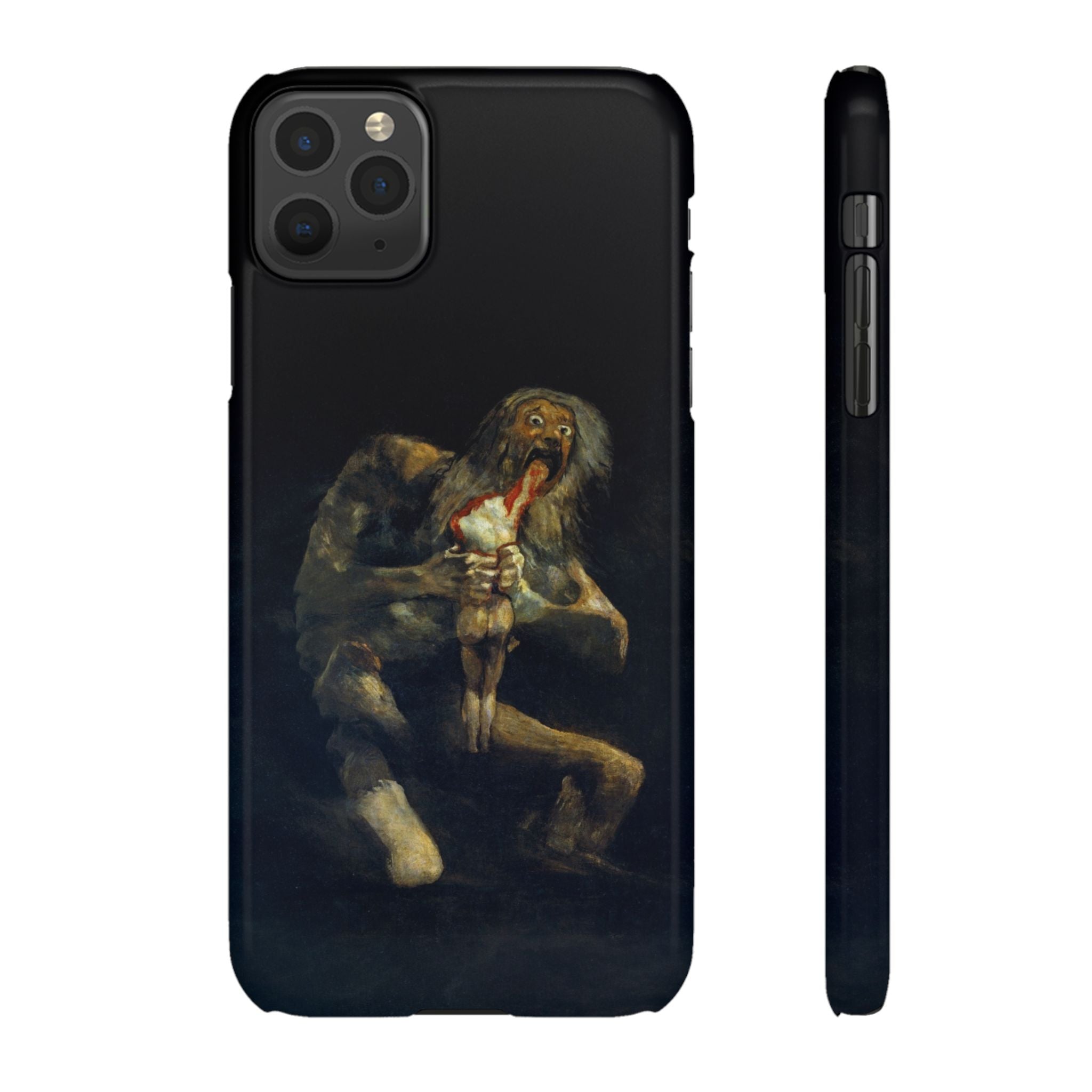 Saturn Devouring His Son by Goya - iPhone Slim Case