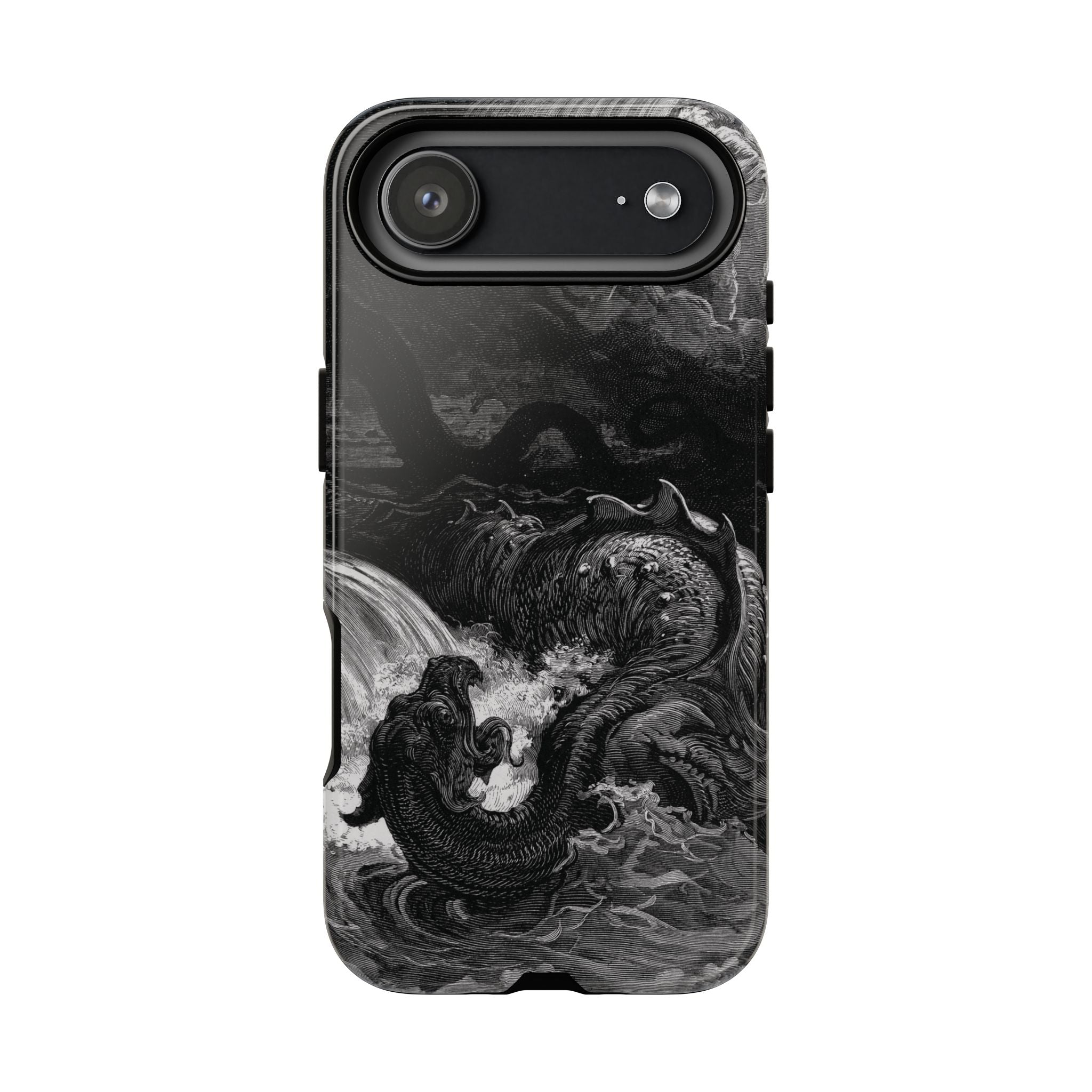 The Destruction of Leviathan by Gustave Doré - iPhone Tough Case