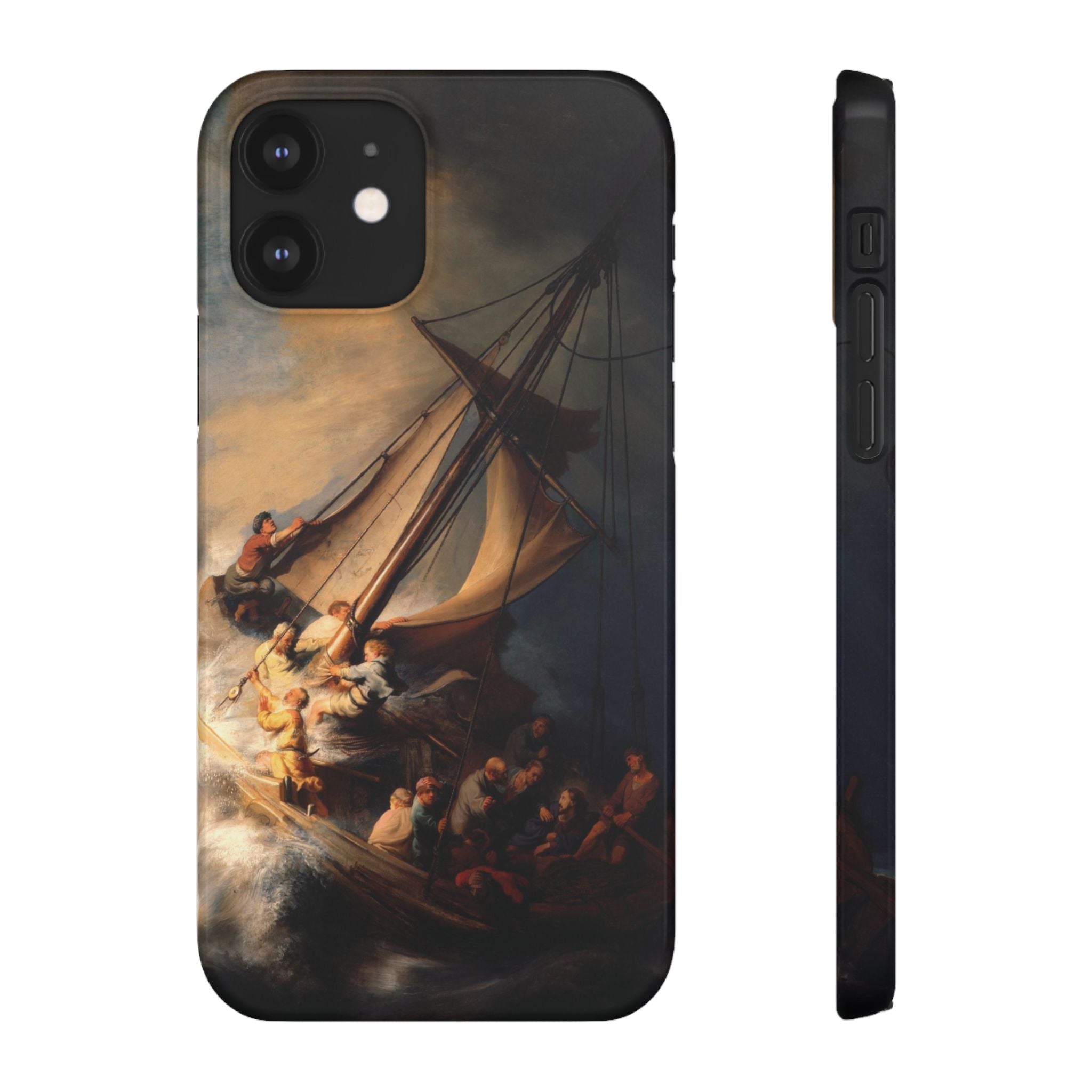 The Storm on the Sea of Galilee by Rembrandt - iPhone Slim Case