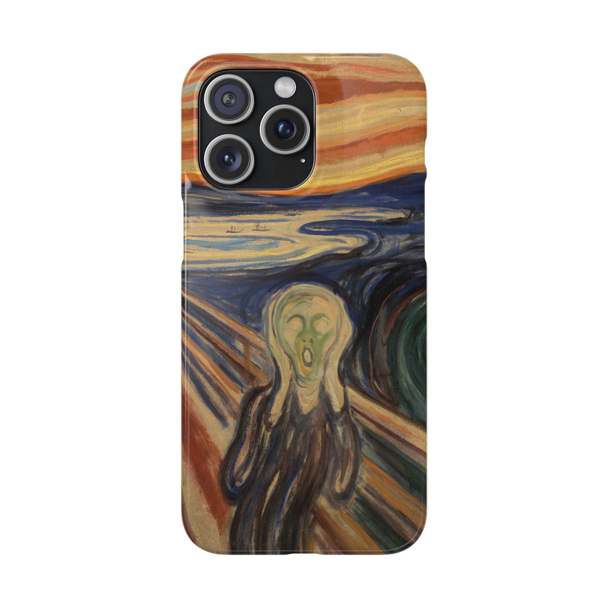 The scream by Edvard Munch - iPhone Slim Case