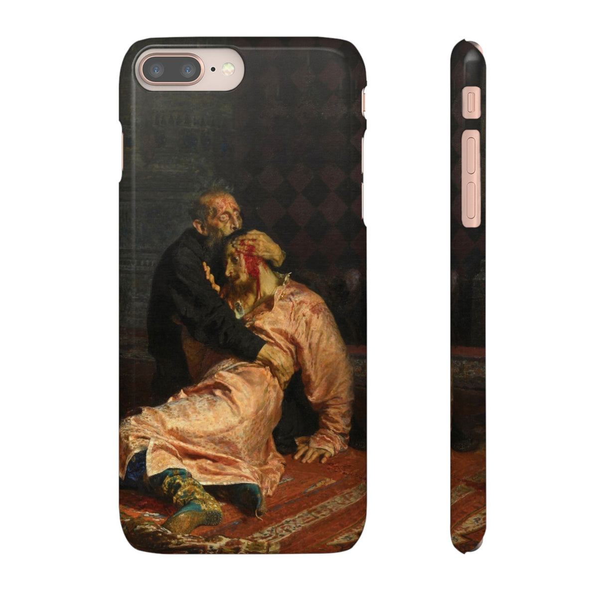 Ivan the Terrible and His Son by Ilya Repin - iPhone Slim Case