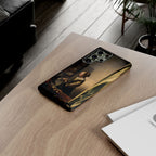 Girl Reading a Letter by an Open Window by Johannes Vermeer - Samsung Tough Case