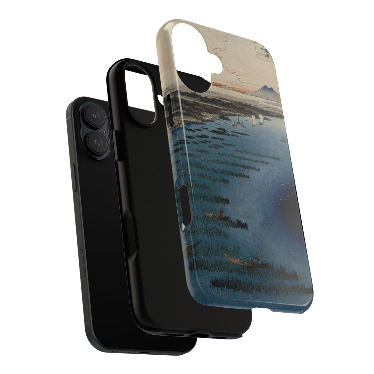 Minami Shinagawa and Samezu Coast by Utagawa Hiroshige - iPhone Tough Case