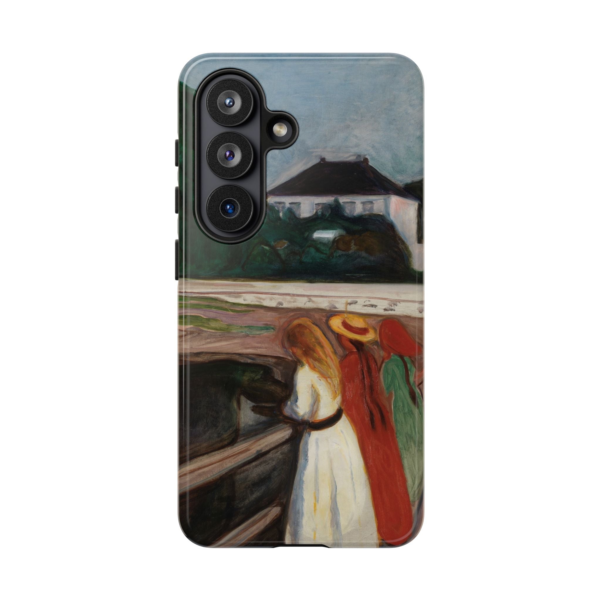 Die Mädchen auf der Brücke von Edvard Munch - Samsung Tough Case