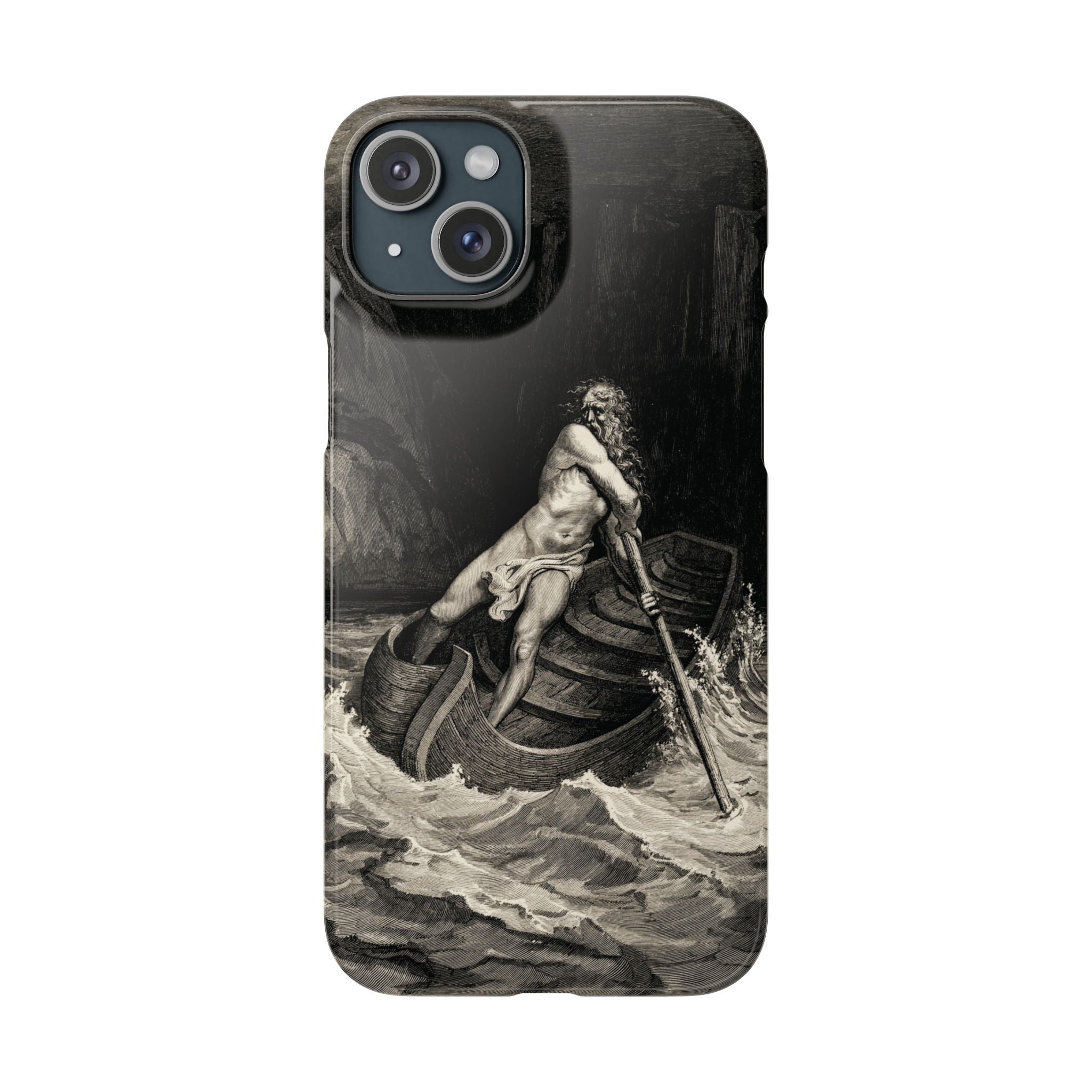Canto III - Charon by Gustave Doré - iPhone Slim Case
