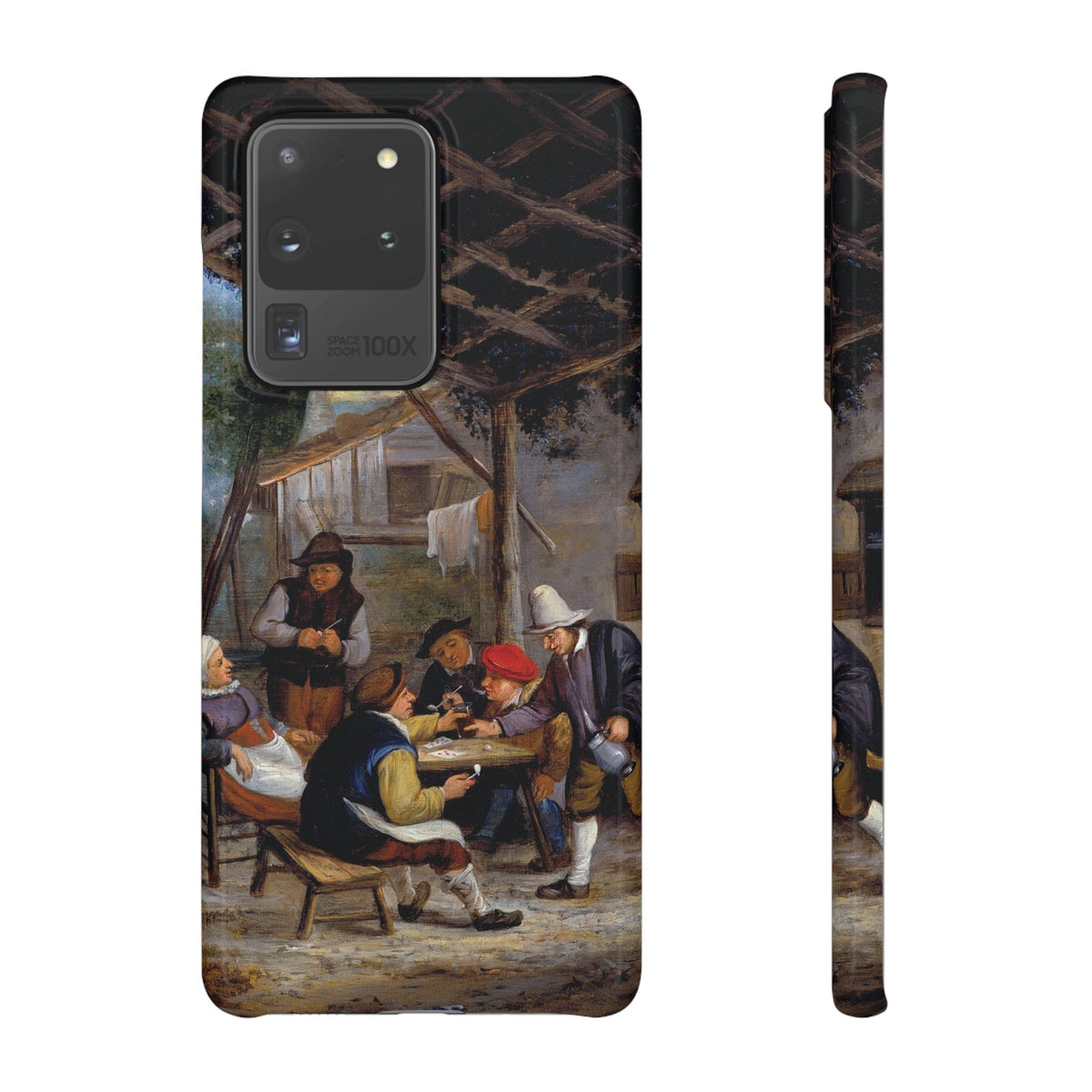 Peasants Drinking by Adriaen van Ostade - Samsung Slim Case
