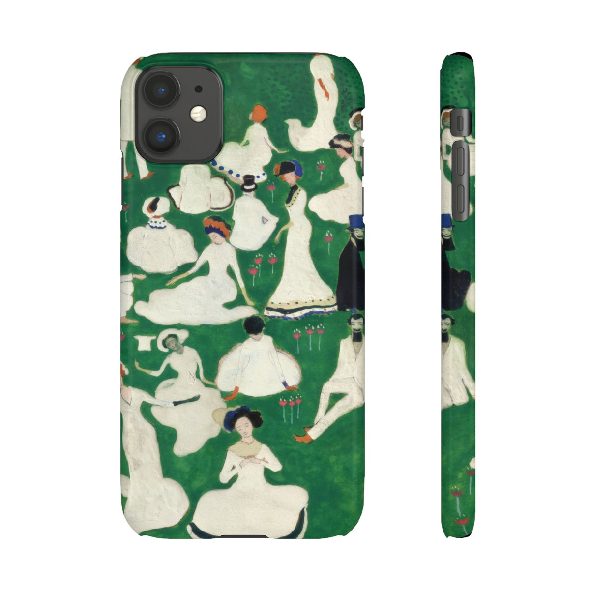 Rest Society in Top Hats by Kazimir Malevich - iPhone Slim Case