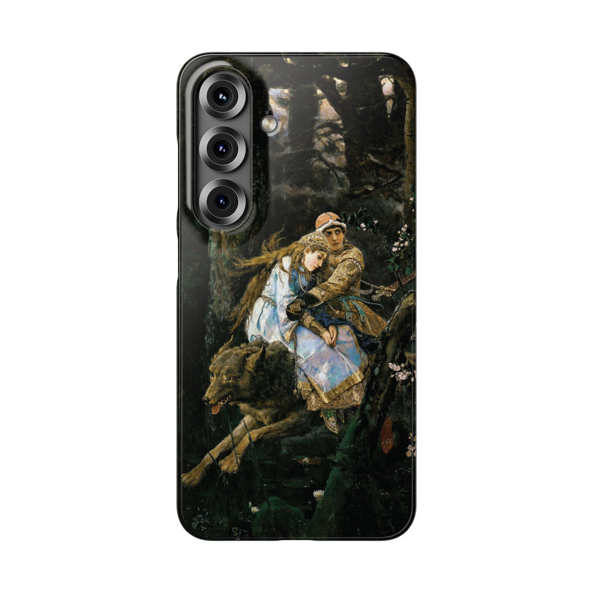 Ivan Tsarevich Riding the Grey Wolf by Viktor Vasnetsov - Samsung Slim Case