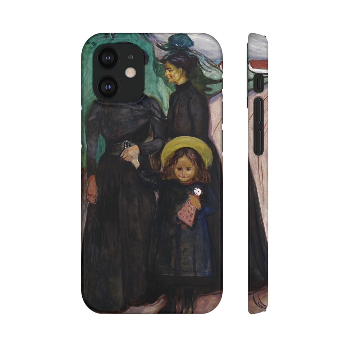 The Family by Edvard Munch - iPhone Slim Case