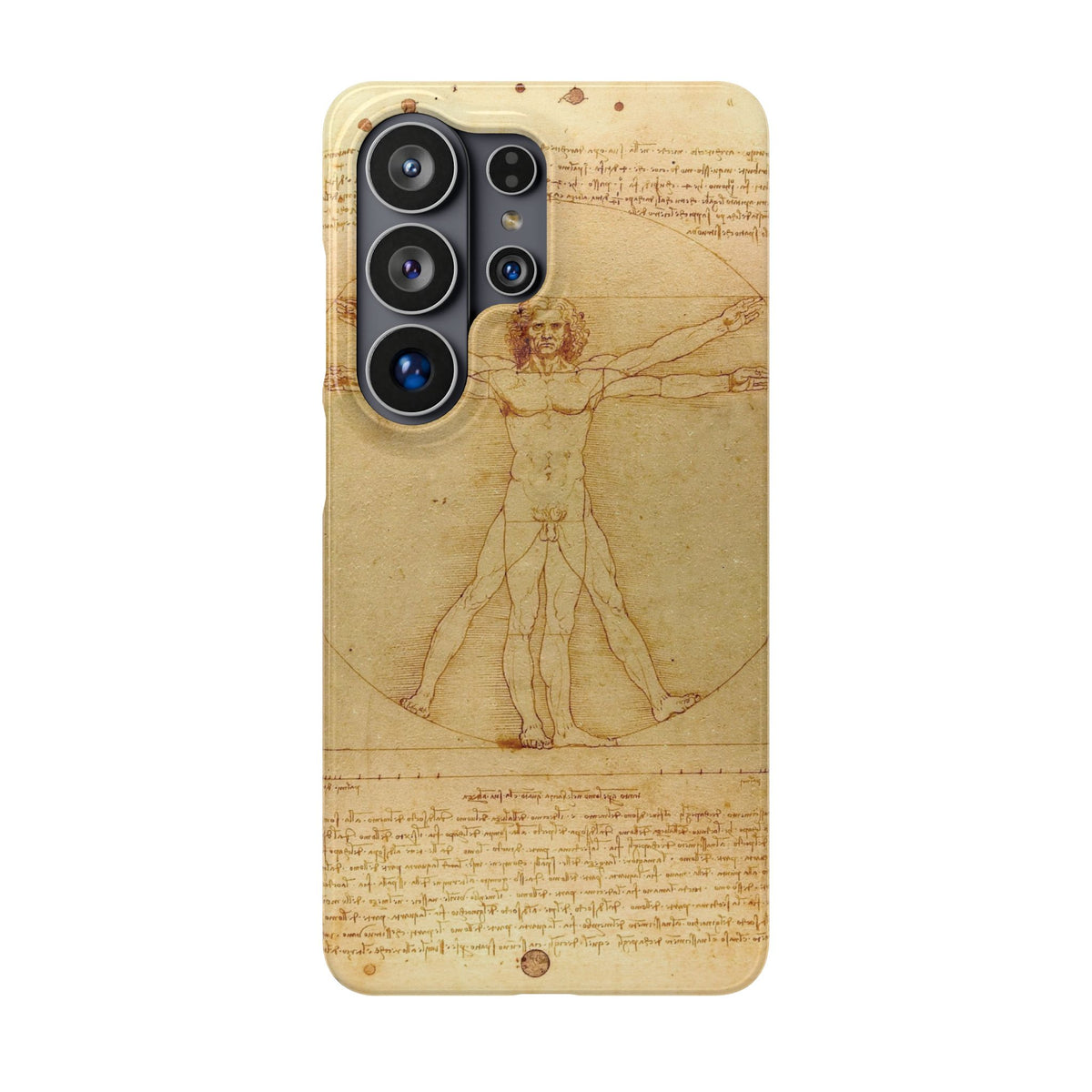The Vitruvian Man by Leonardo da Vinci - Samsung Slim Case