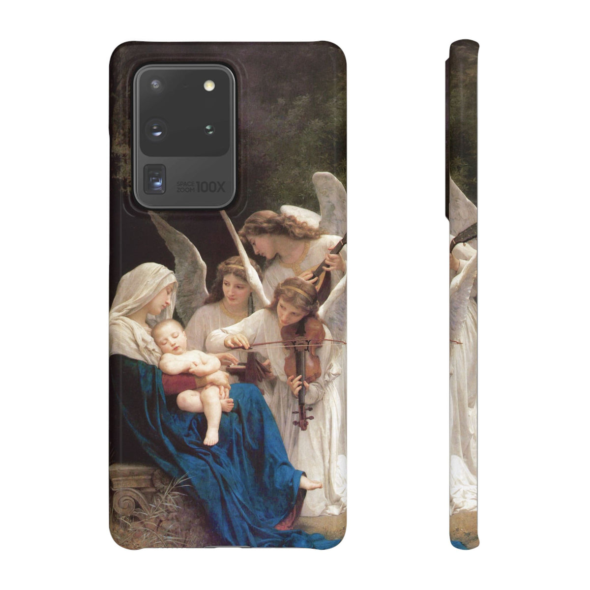 The Virgin of the angels by William-Adolphe Bouguereau - Samsung Slim Case