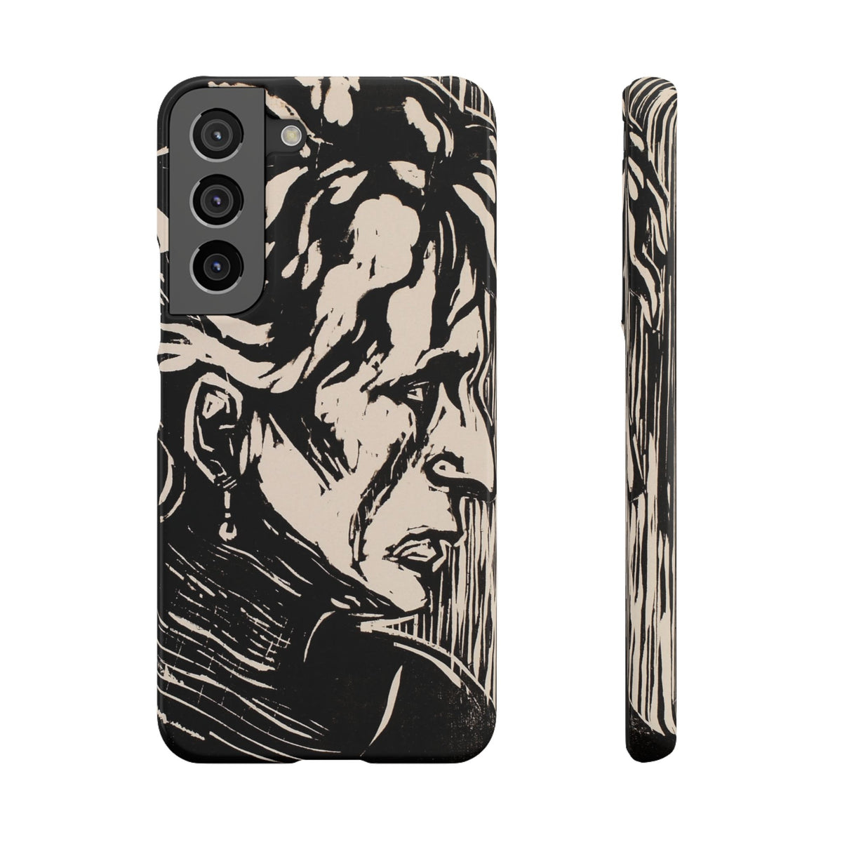 Portrait of an Elderly Lady by Edvard Munch - Samsung Slim Case