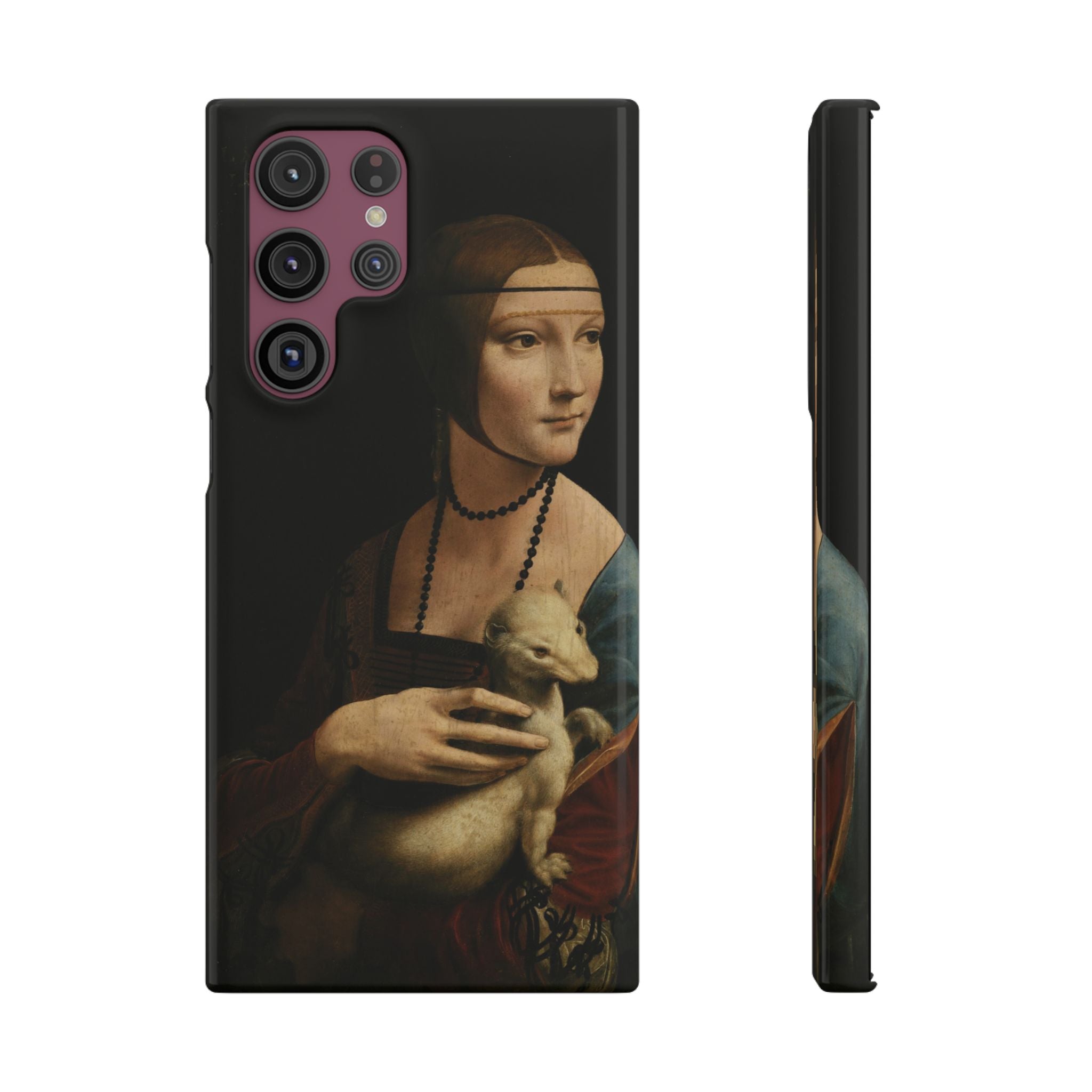 Lady with an Ermine by Leonardo da Vinci - Samsung Slim Case