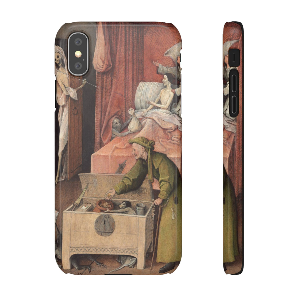 The Death of the Miser by Hieronymus Bosch - iPhone Slim Case