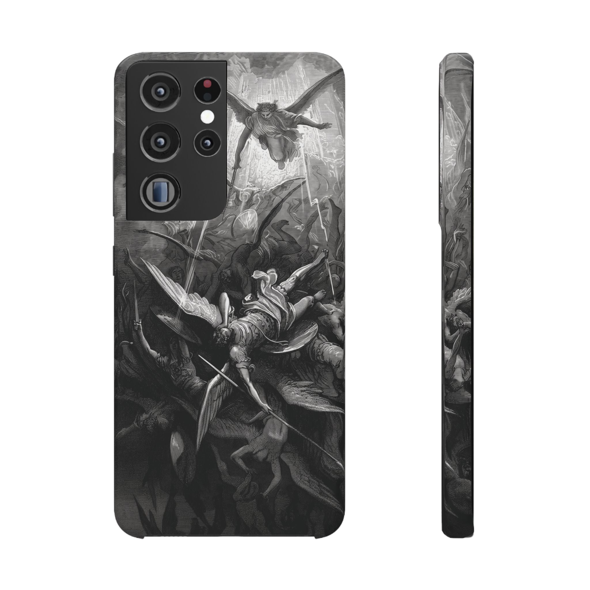 Paradise Lost |The Battle in Heaven by Gustave Doré - Samsung Slim Case