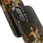 The Death of Socrates by Jacques-Louis David - iPhone Slim Case