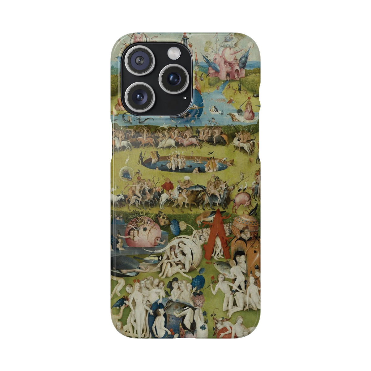 The Garden of Earthly Delights by Hieronymus Bosch - iPhone Slim Case