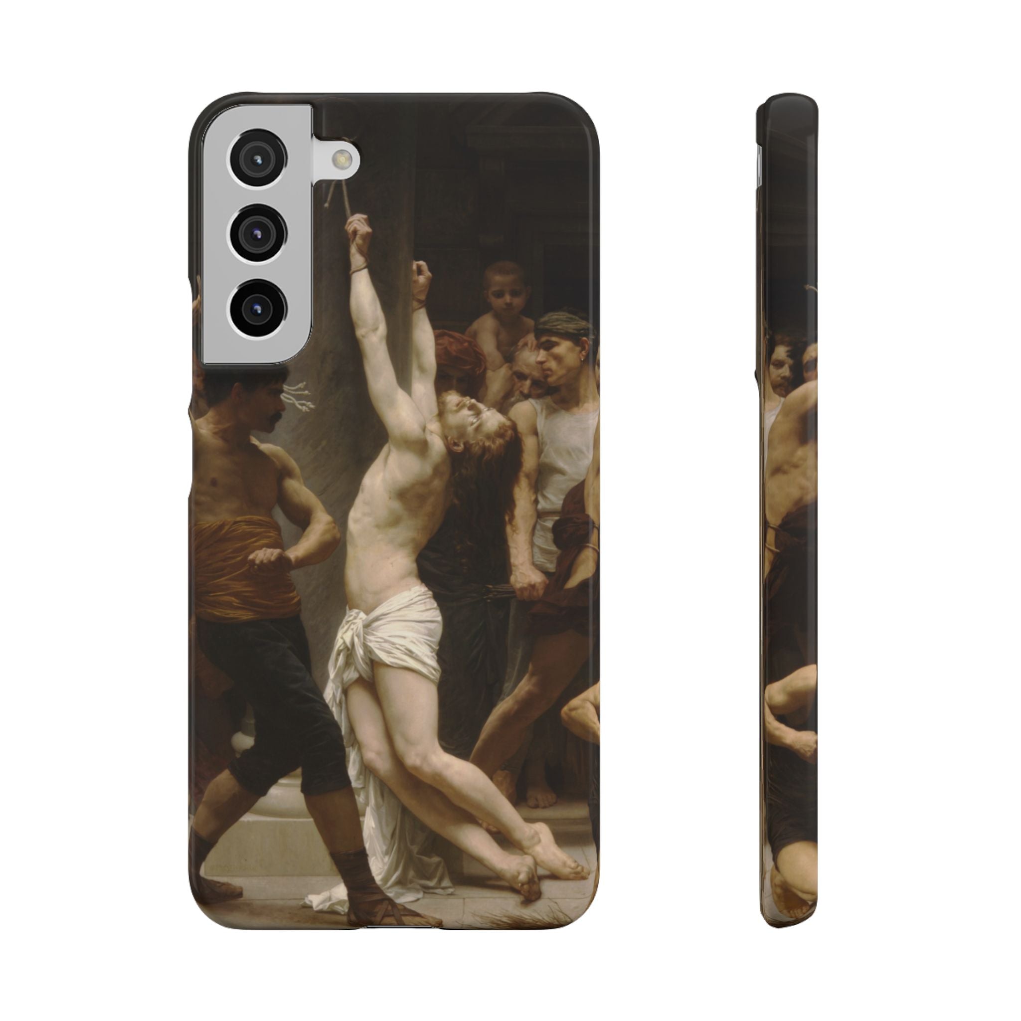 The Flagellation of Our Lord Jesus Christ by William-Adolphe Bouguereau - Samsung Slim Case
