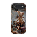 Witches going to their Sabbath by Luis Ricardo Falero - iPhone Slim Case