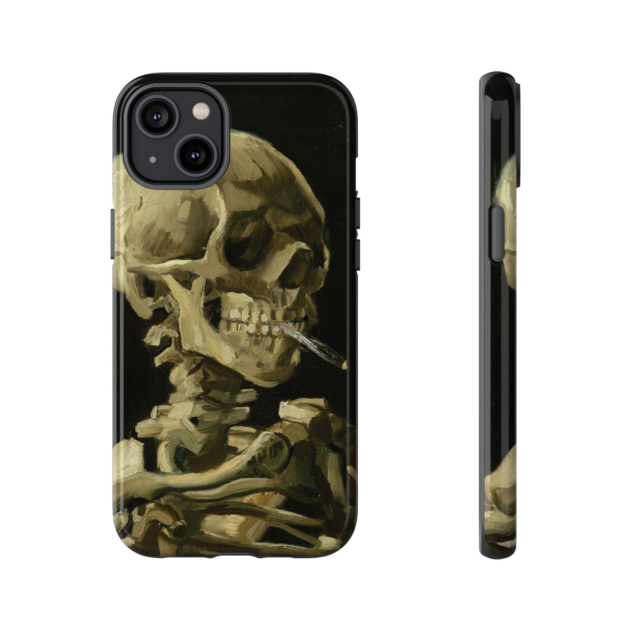 Head of a Skeleton with a Burning Cigarette by Vincent van Gogh - iPhone Tough Case