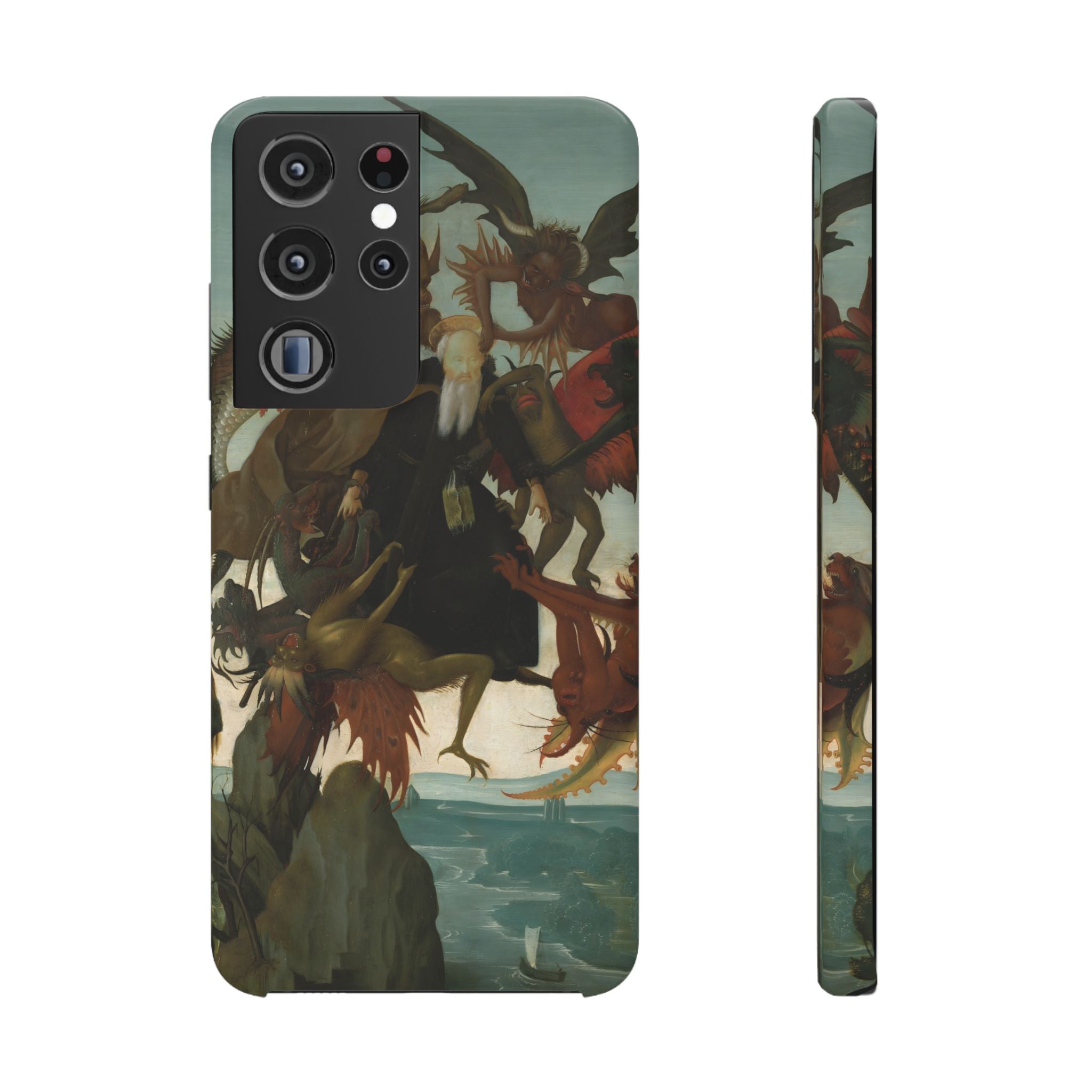 The Torment of Saint Anthony by Michelangelo Buonarroti - Samsung Slim Case