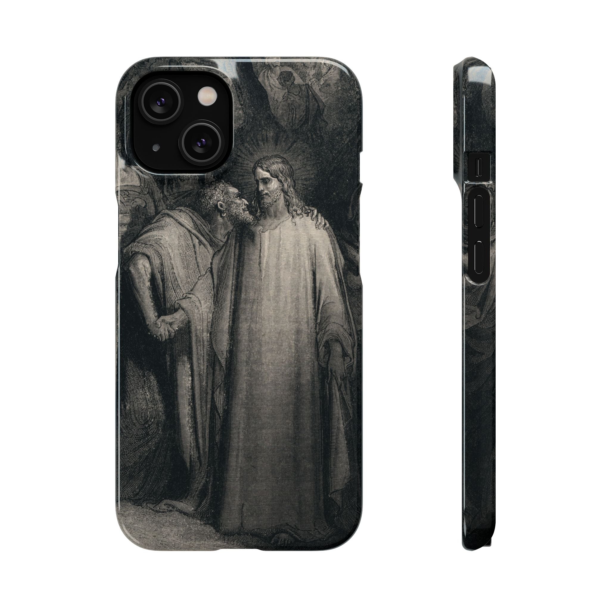 Plate CXLI “The Judas Kiss” by Gustave Doré - iPhone Slim Case