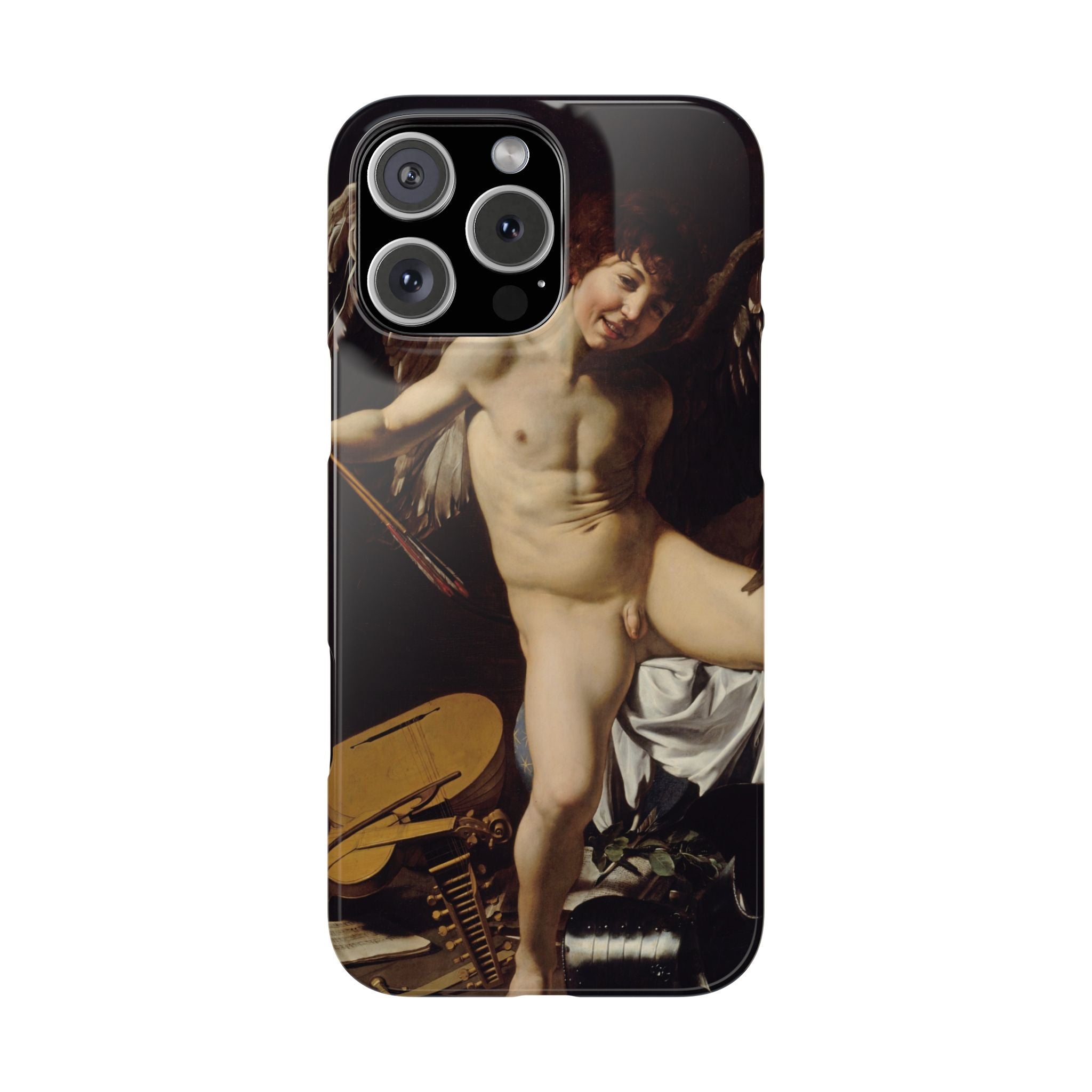 Amor Vincit Omnia by Caravaggio - iPhone Slim Case
