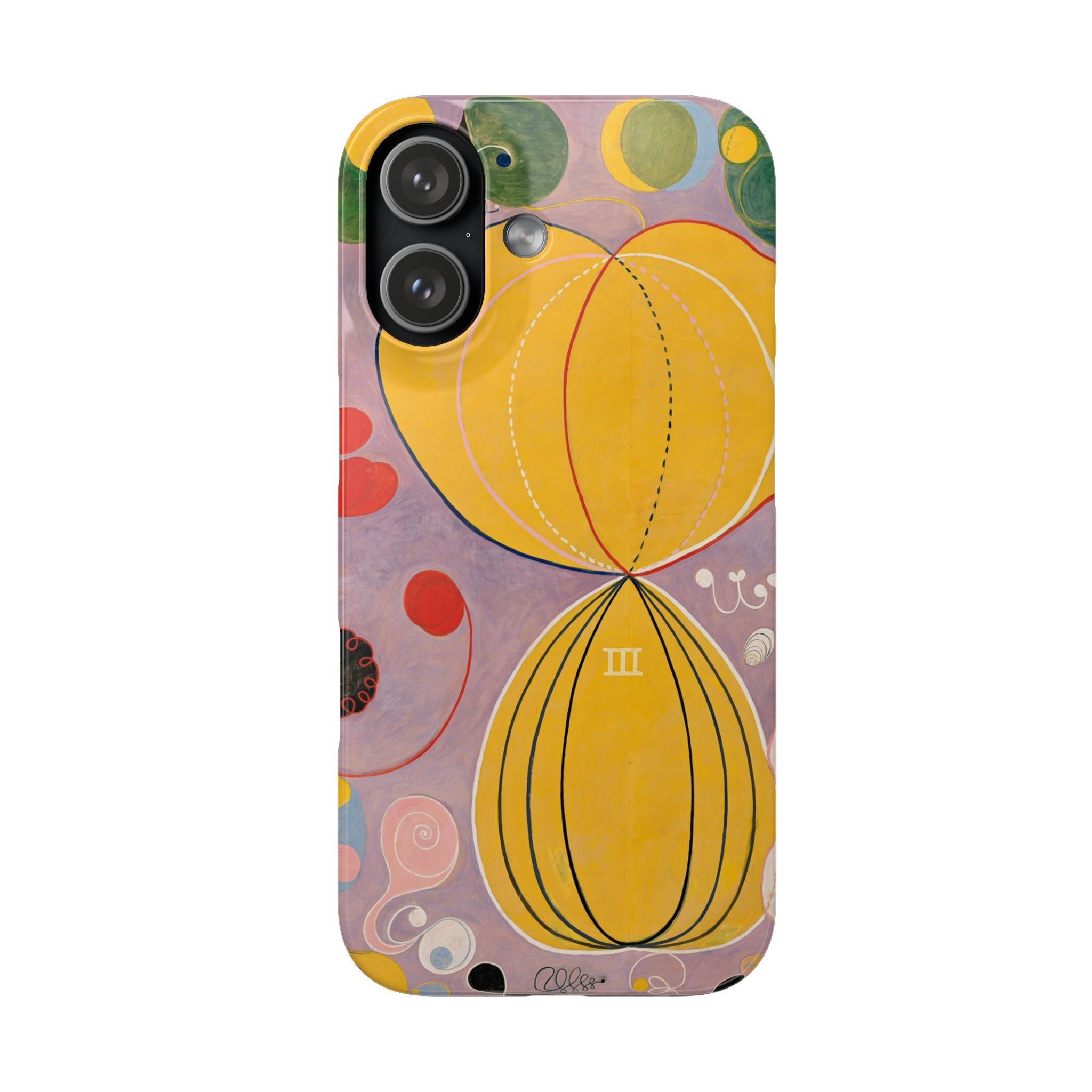 The Ten Largest No. 7, Adulthood by Hilma af Klint - iPhone Slim Case
