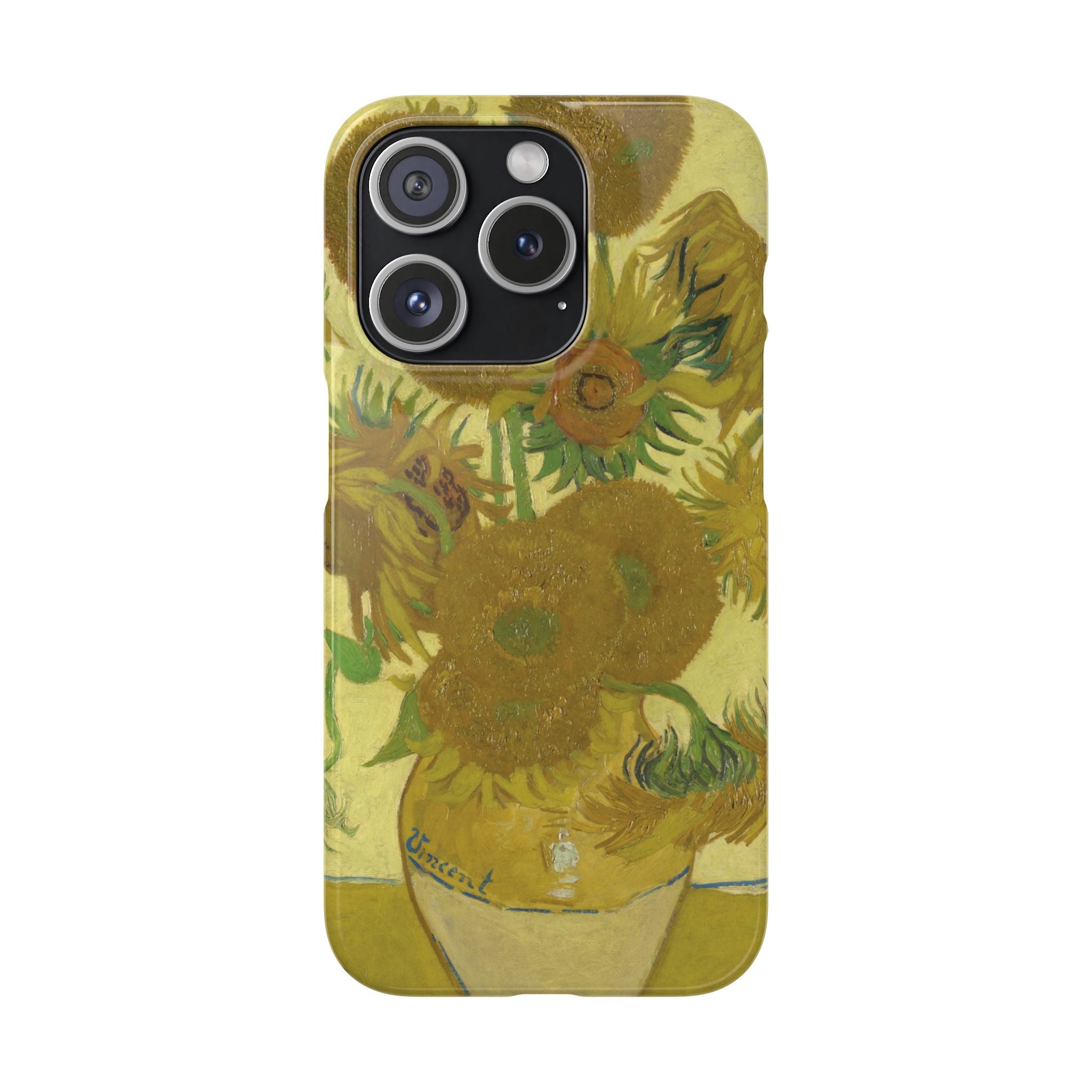 Sunflowers by Vincent van Gogh - iPhone Slim Case