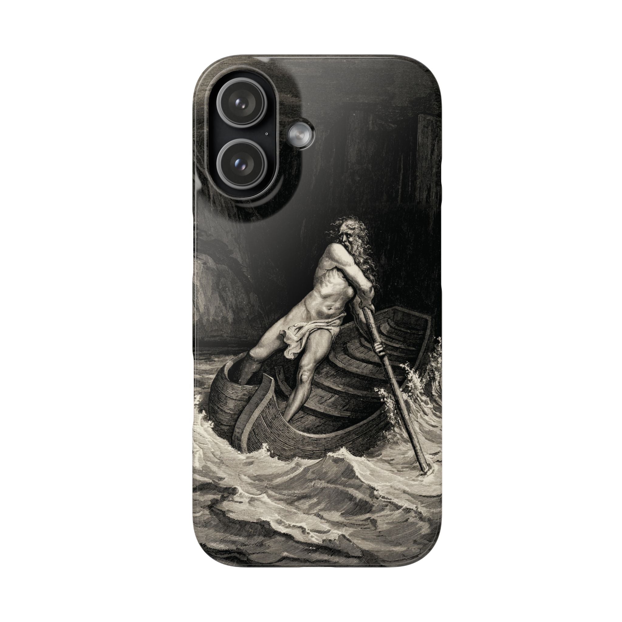 Canto III - Charon by Gustave Doré - iPhone Slim Case