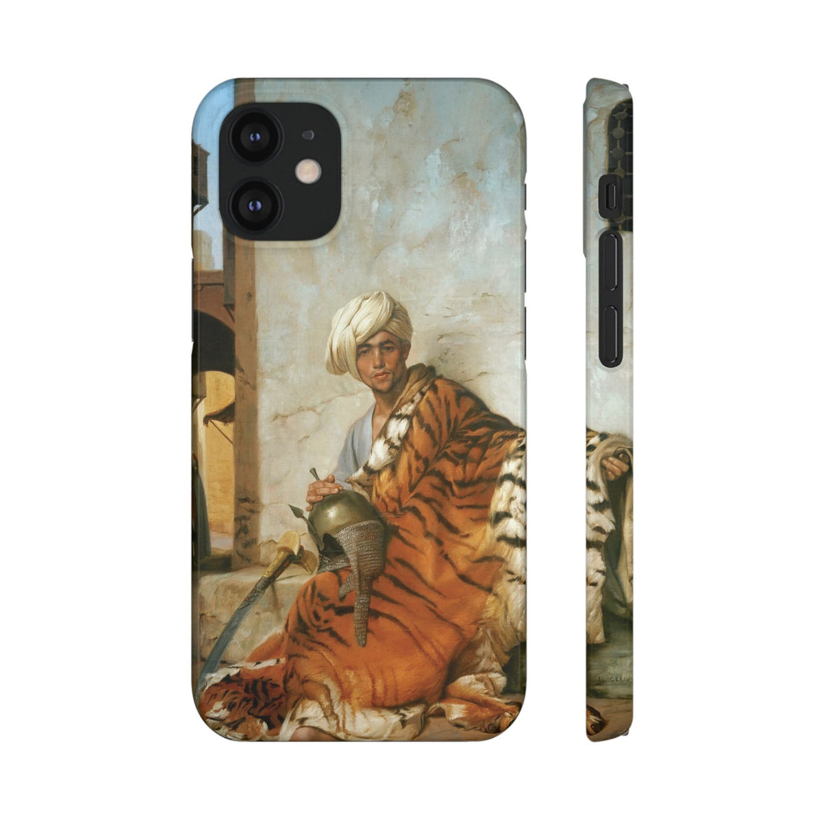The Pelt Merchant Cairo by Jean-Leon Gerome - iPhone Slim Case