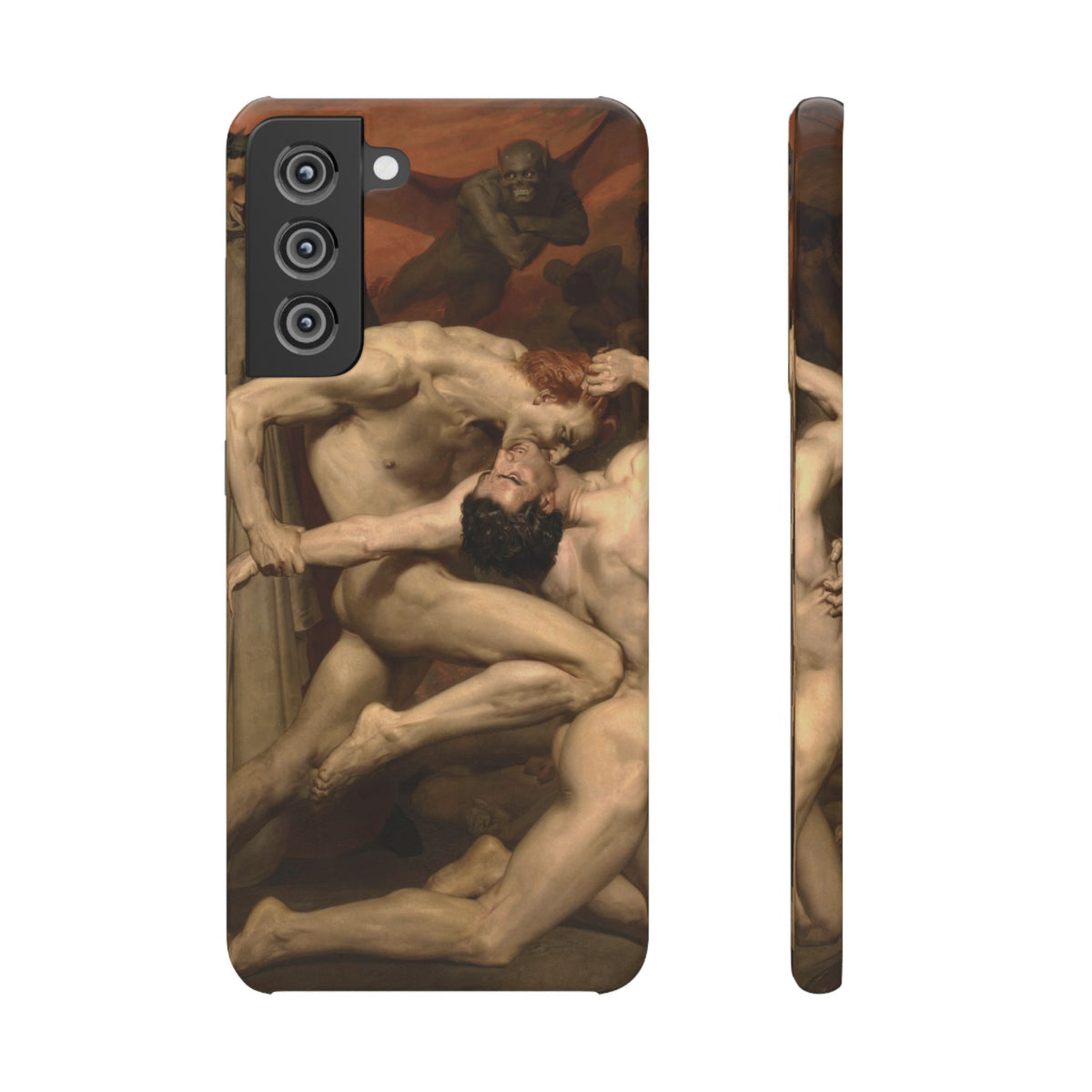 Dante and Virgile by William Bouguereau - Samsung Slim Case