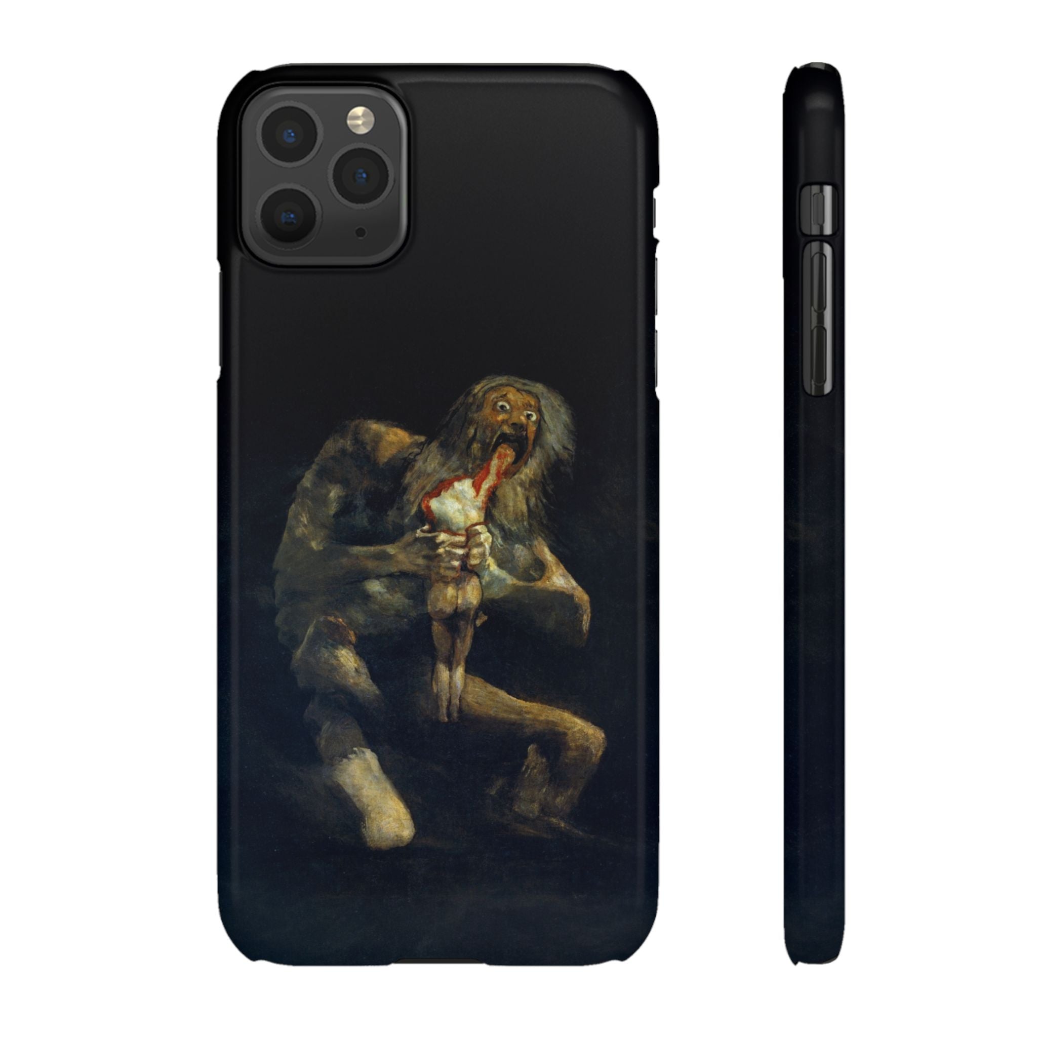 Saturn Devouring His Son by Goya - iPhone Slim Case