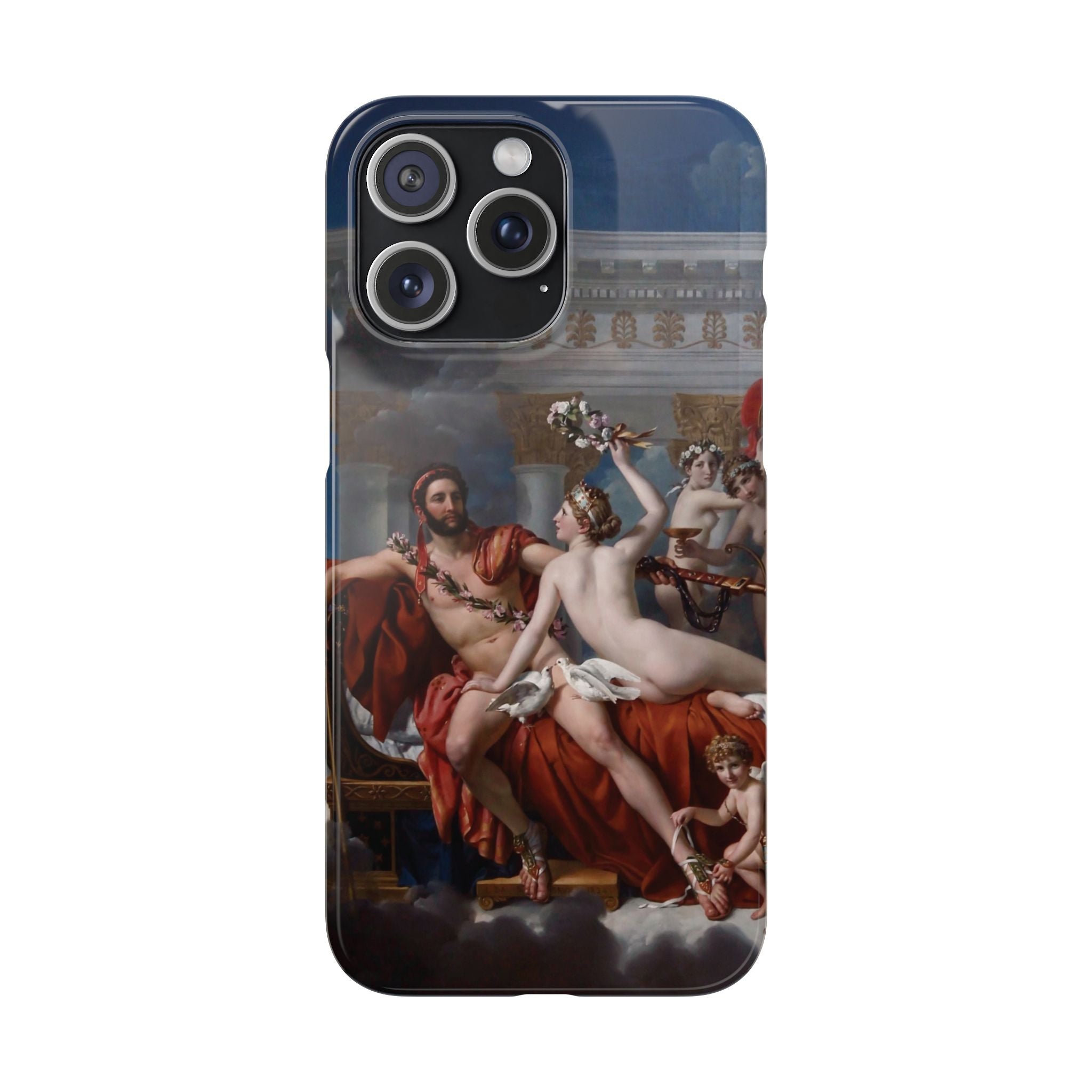 The Death of Marat by Jacques-Louis David - iPhone Slim Case