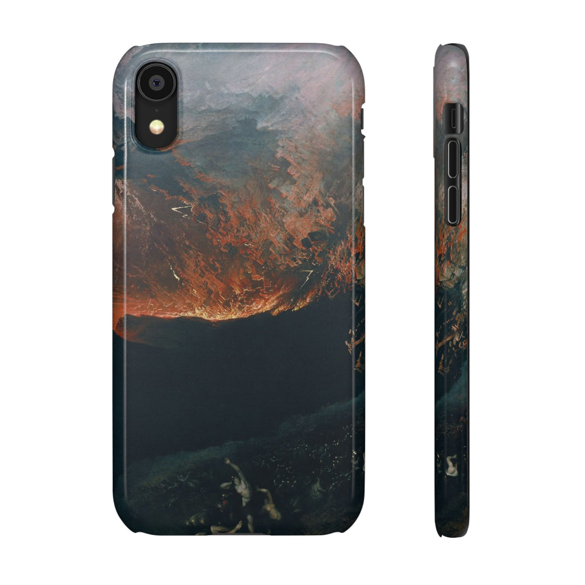 The Great Day of His Wrath by John Martin - iPhone Slim Case