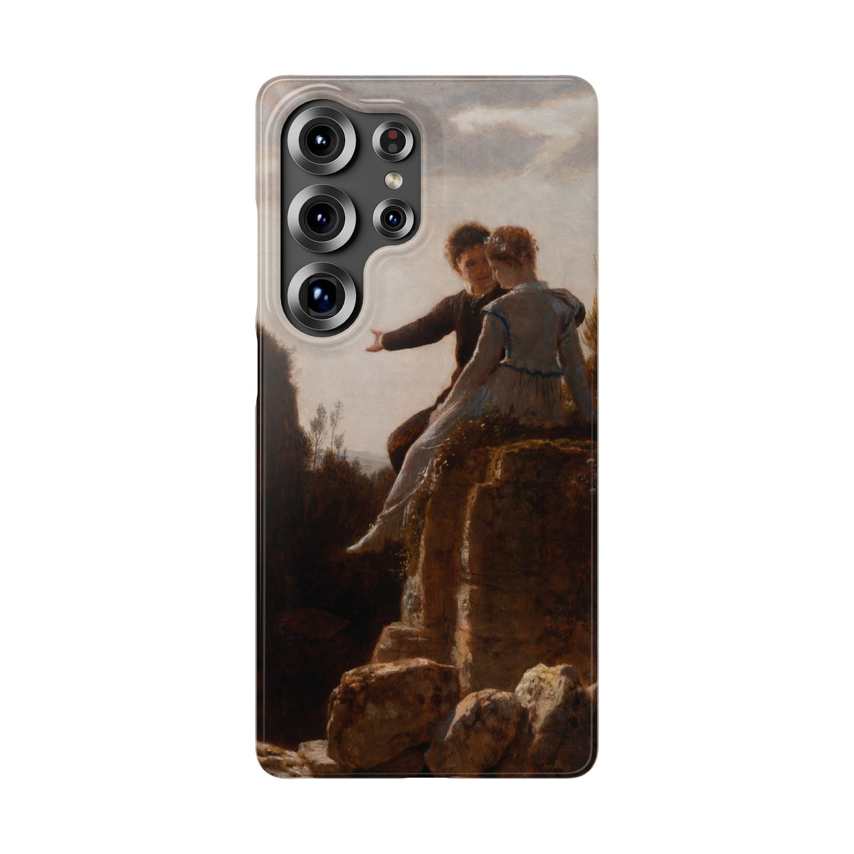 The Honeymoon by Arnold Böcklin - Samsung Slim Case