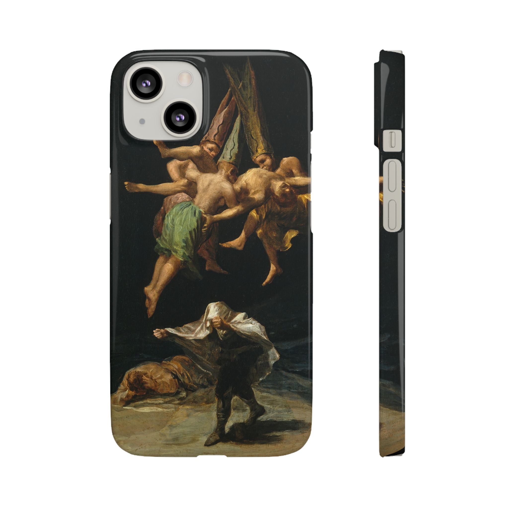 Witches’ Flight by Francisco de Goya - iPhone Slim Case