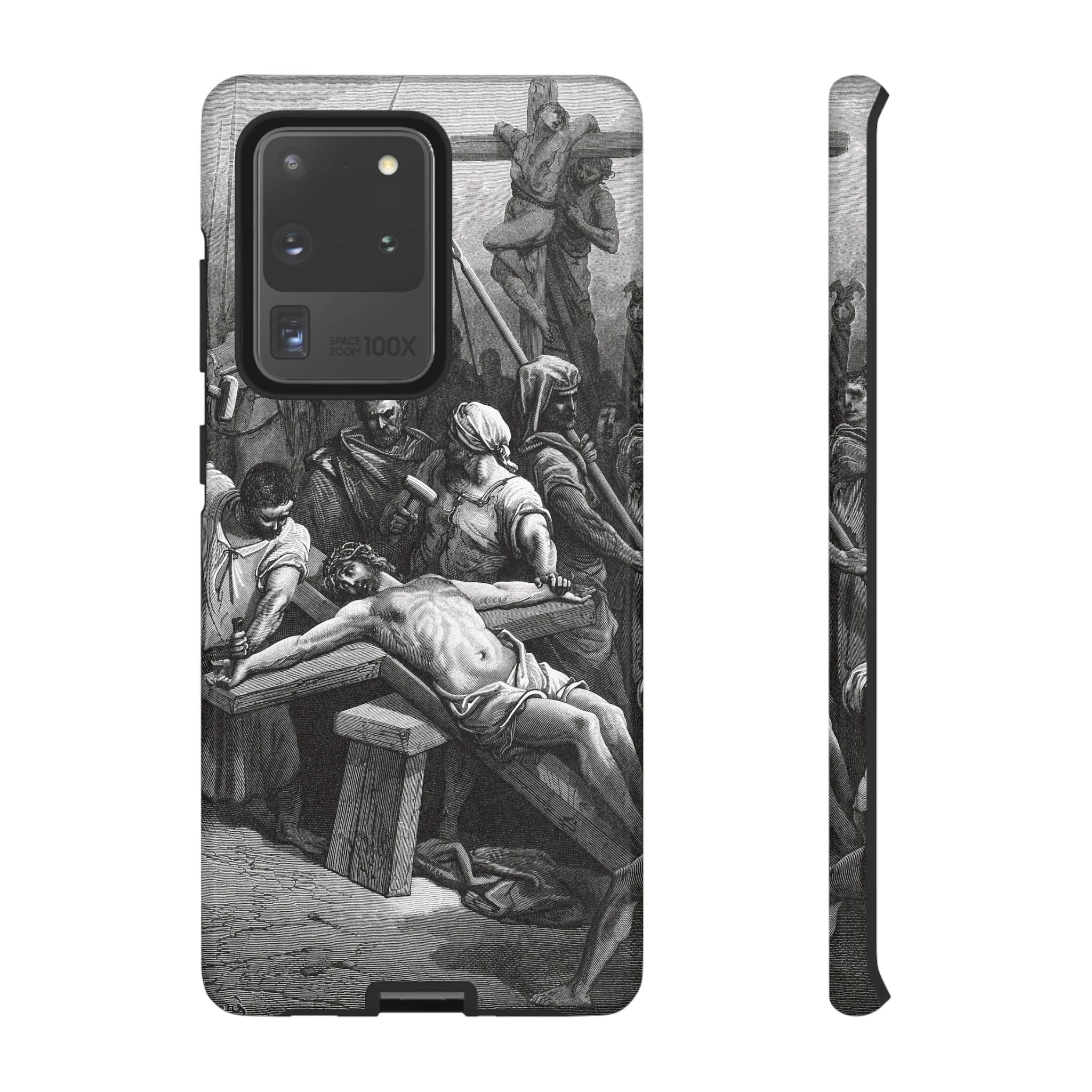 Crucifixion of Jesus by Gustave Doré - Samsung Tough Case